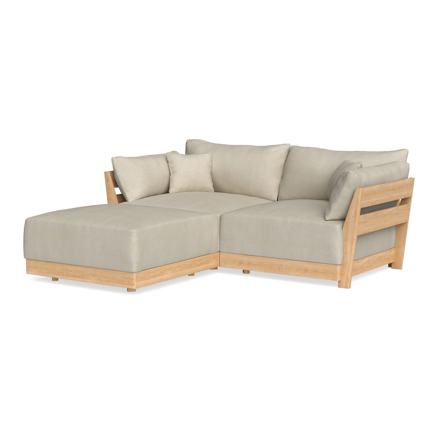 Slipcover Only - Modular Bondi 2-Seater Sectional in Almond