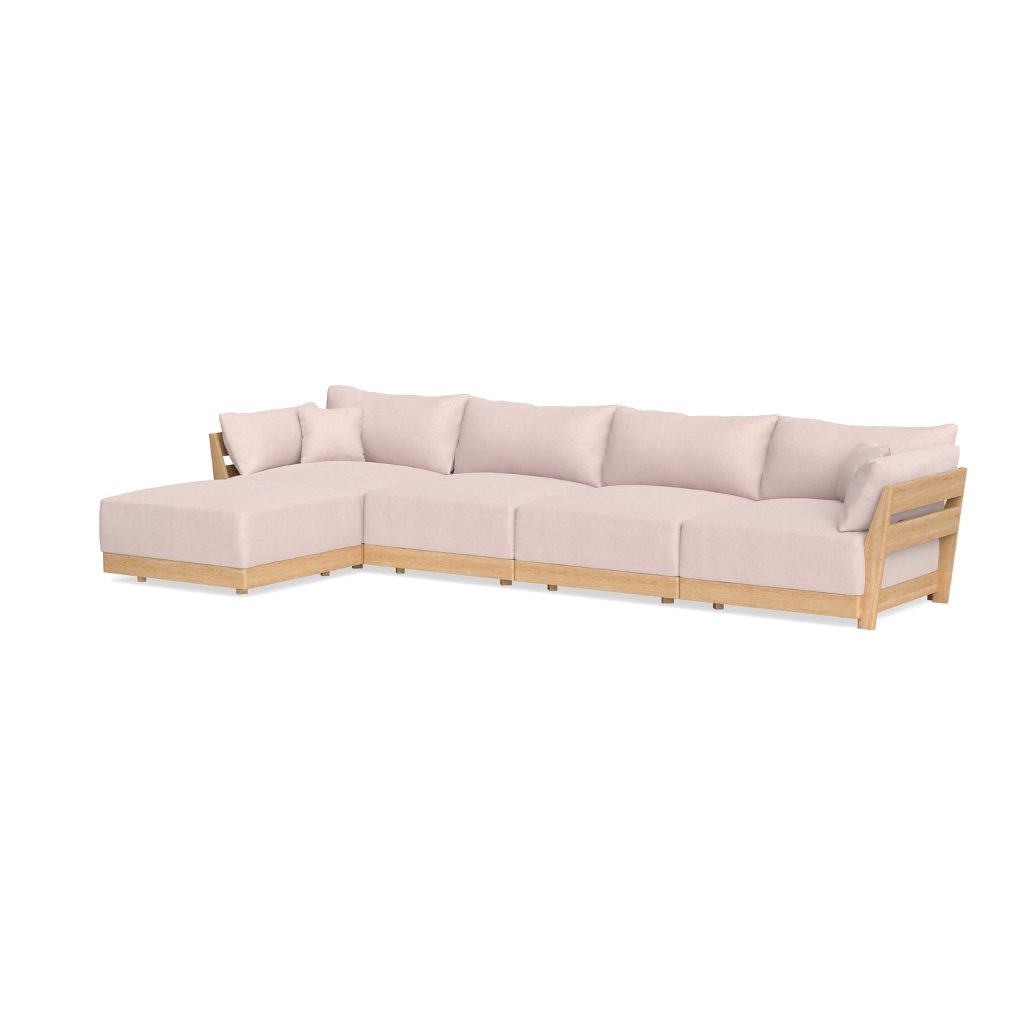 Slipcover Only - Modular Bondi 4-Seater Sectional in Peony