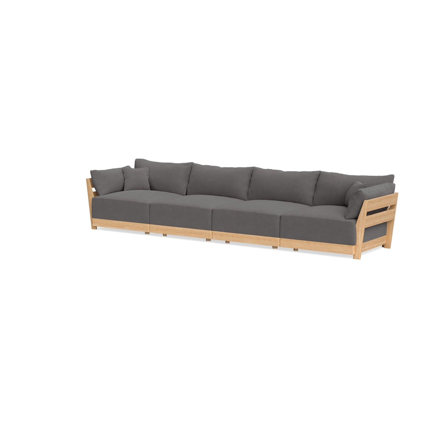 Slipcover Only - Modular Bondi 4-Seater Sofa in Burnt Ember