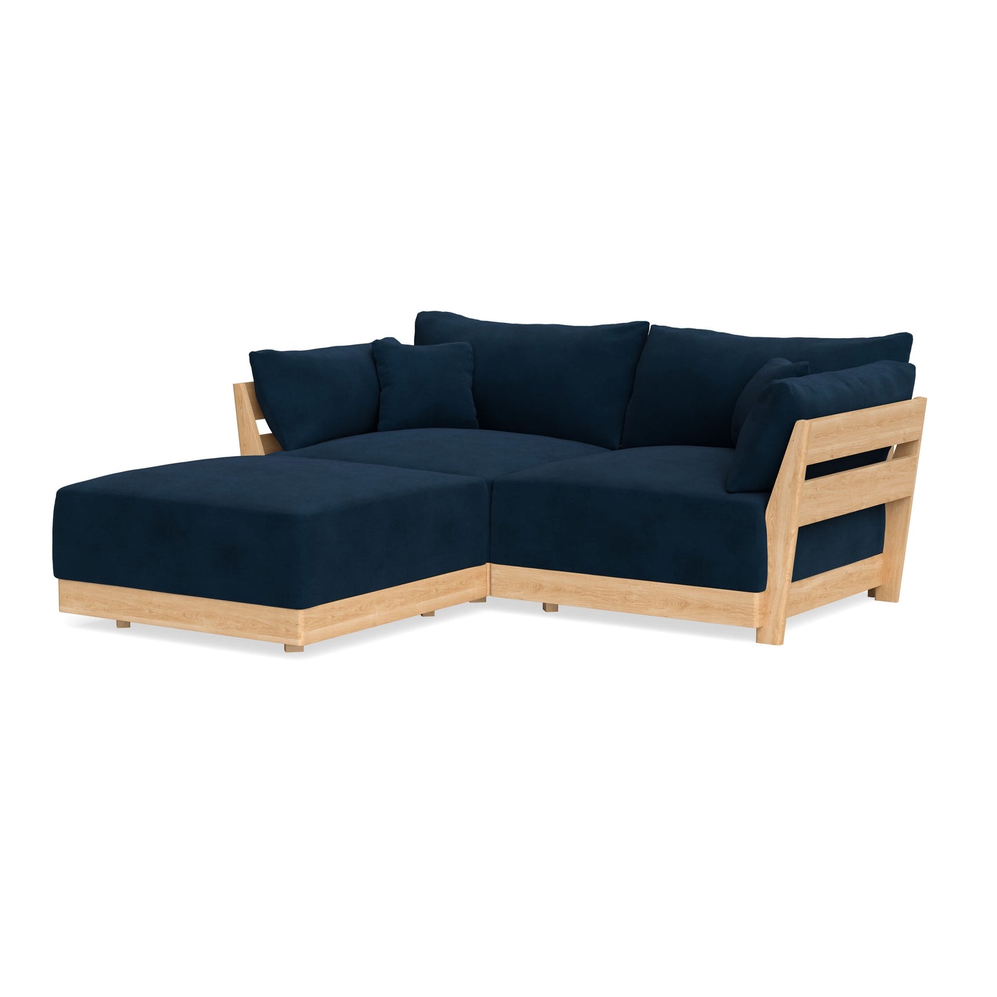 Slipcover Only - Modular Bondi 2-Seater Sectional in Royal Blue