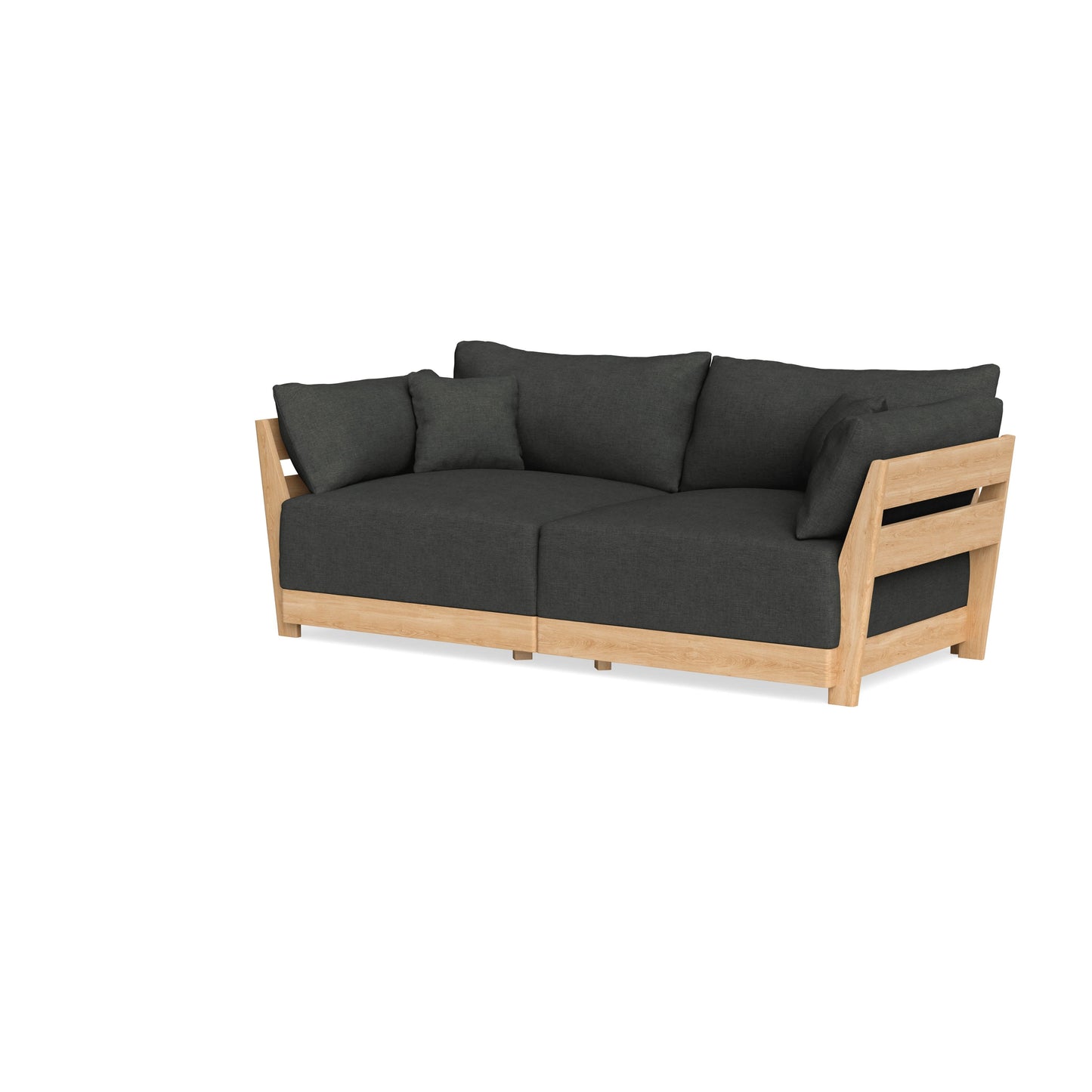 Slipcover Only - Modular Bondi 2-Seater Sofa in Raven Gray