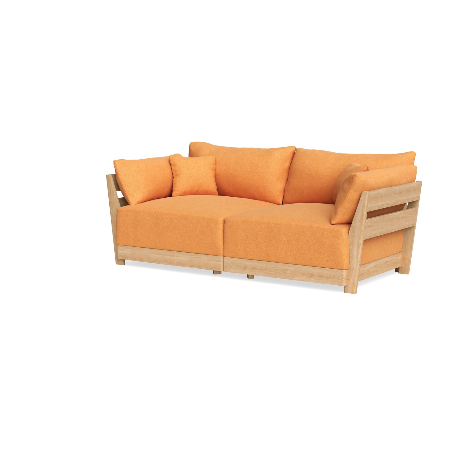 Slipcover Only - Modular Bondi 2-Seater Sofa in Tangerine