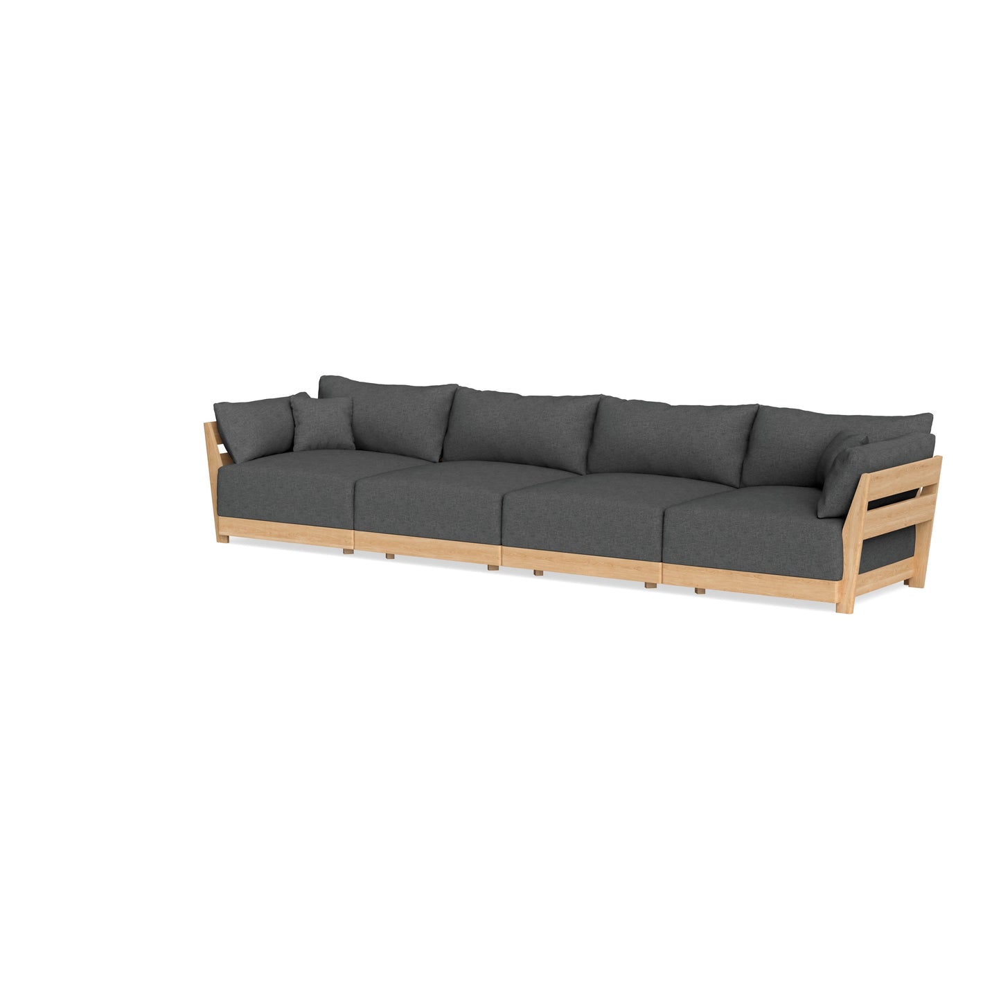 Slipcover Only - Modular Bondi 4-Seater Sofa in Pebble