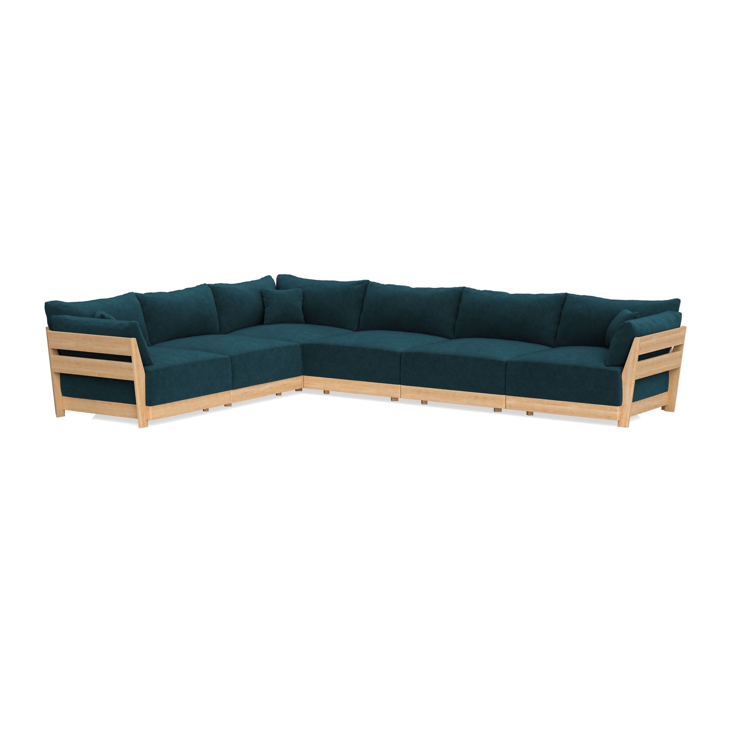 Slipcover Only - Modular Bondi 6-Seater Corner Sectional in Indigo