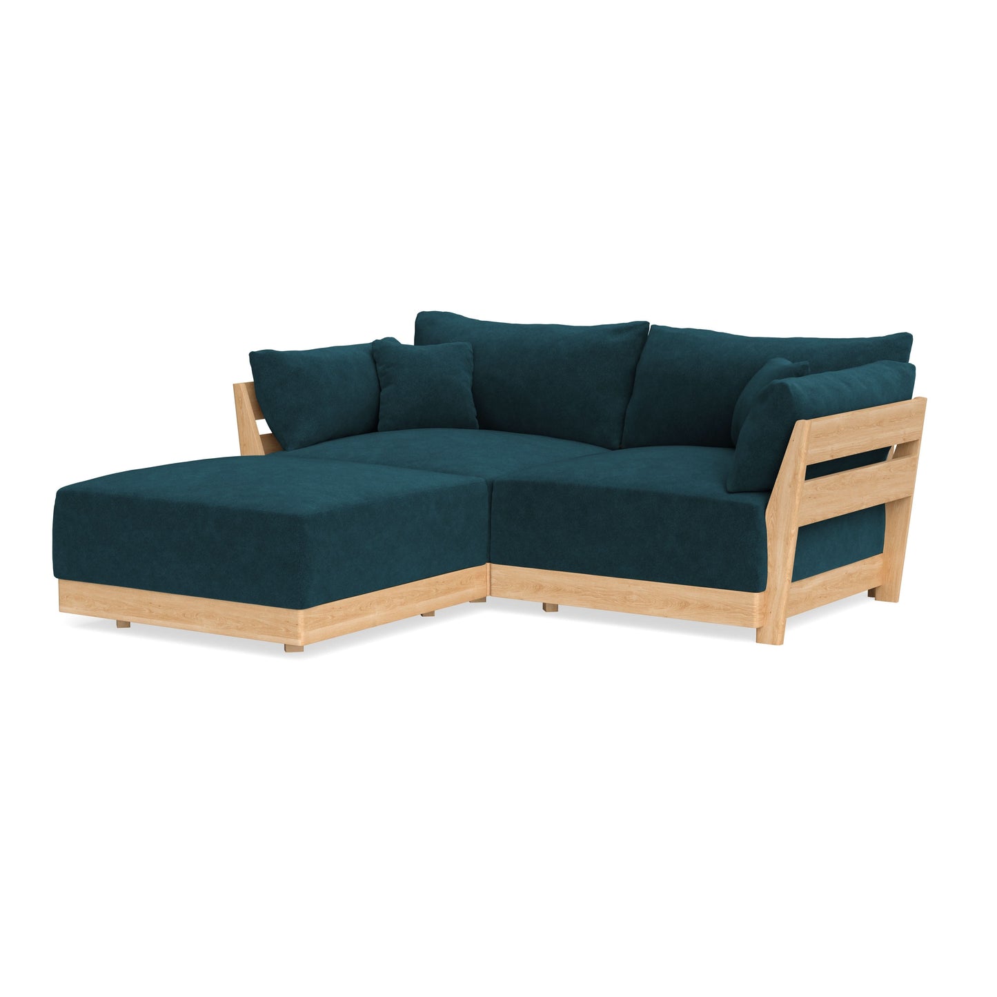 Slipcover Only - Modular Bondi 2-Seater Sectional in Indigo