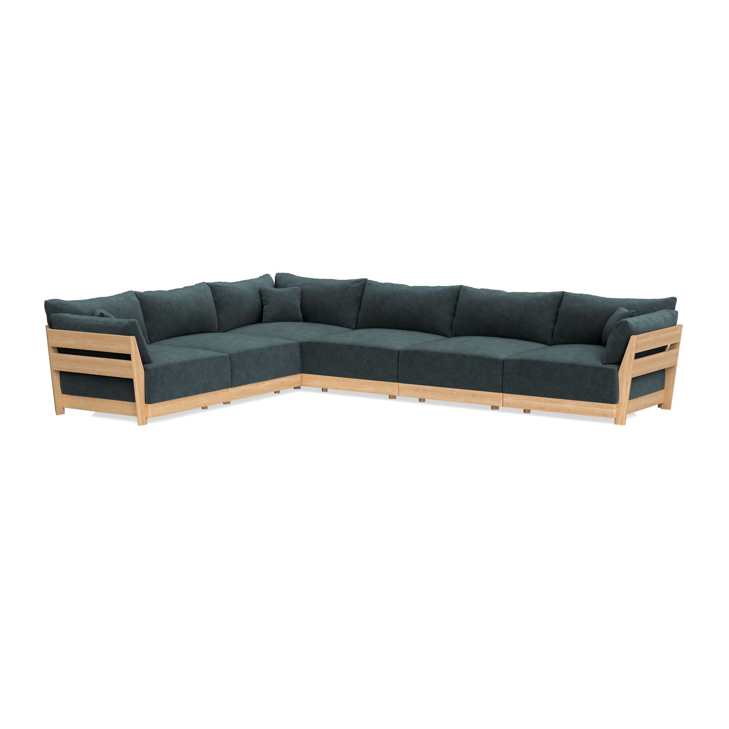 Slipcover Only - Modular Bondi 6-Seater Corner Sectional in Nightfall