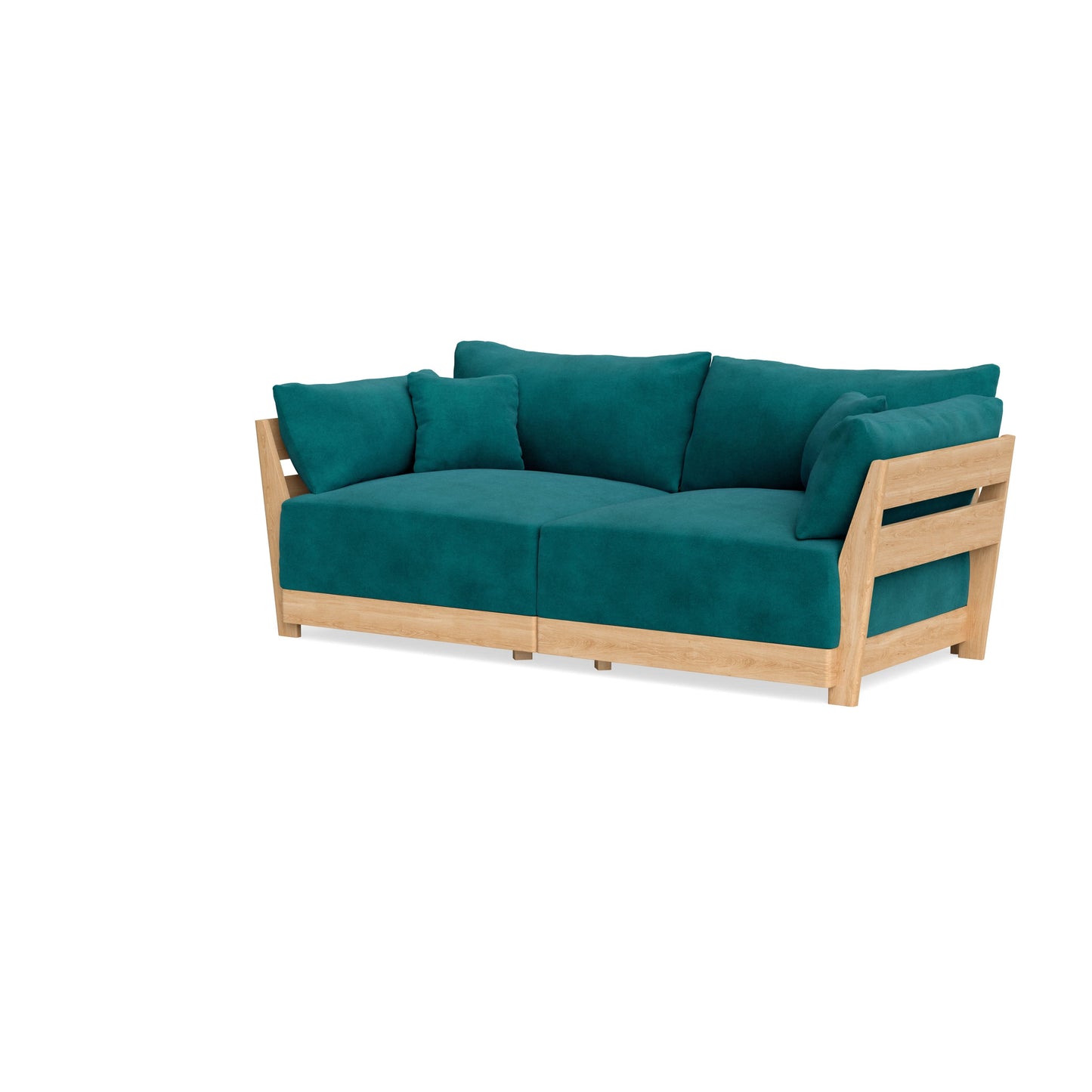 Slipcover Only - Modular Bondi 2-Seater Sofa in Peacock