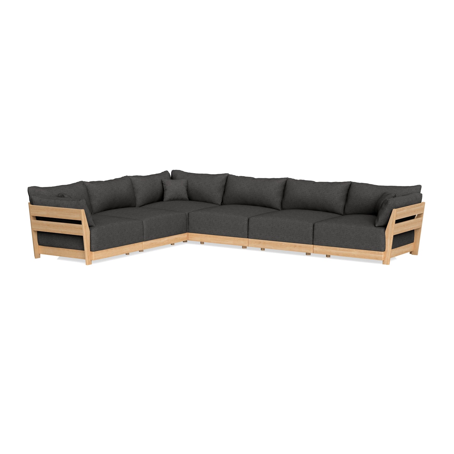 Slipcover Only - Modular Bondi 6-Seater Corner Sectional in Graphite