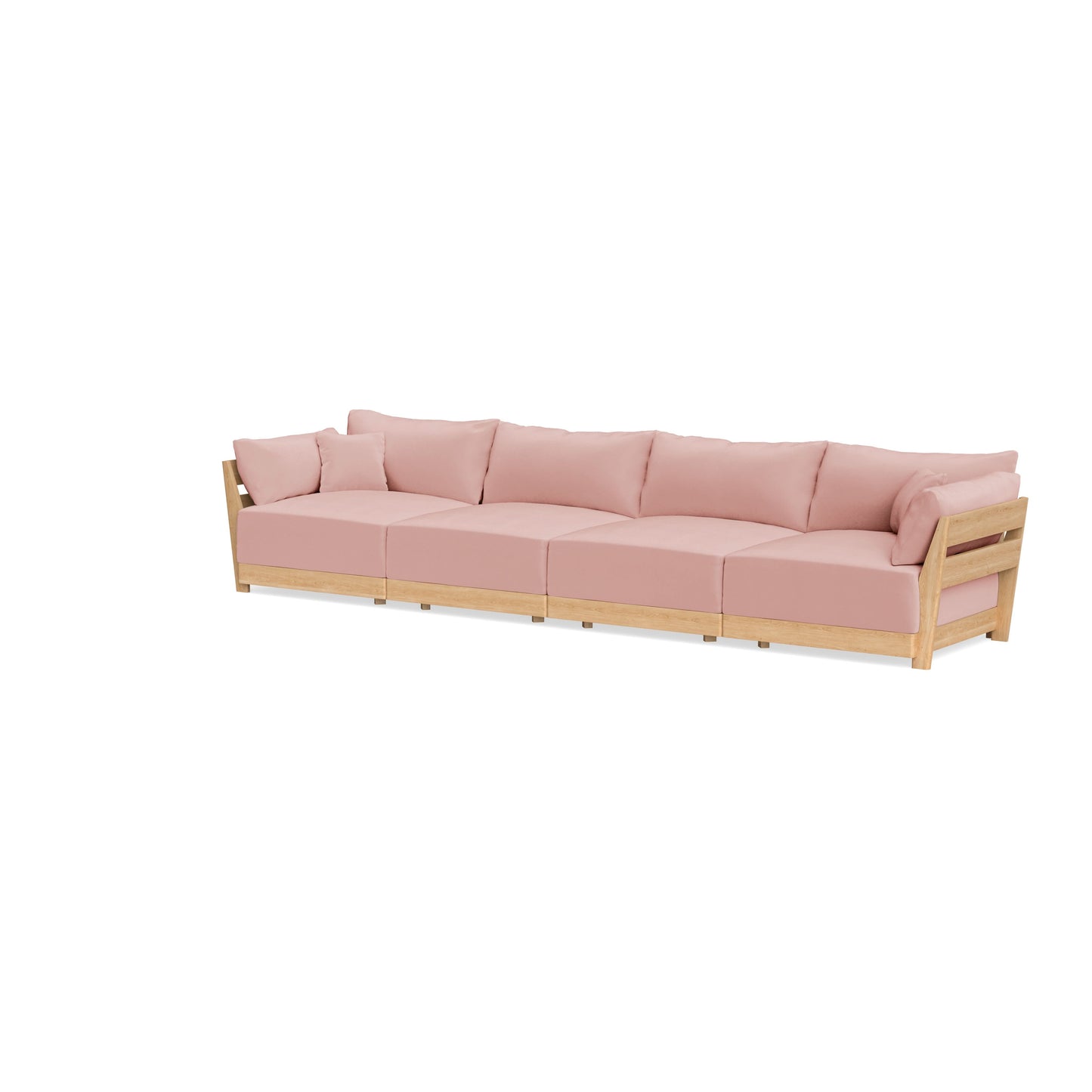 Slipcover Only - Modular Bondi 4-Seater Sofa in Powder Pink