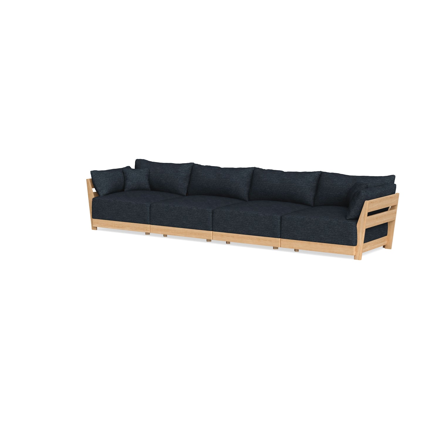 Slipcover Only - Modular Bondi 4-Seater Sofa in Baltic Blue