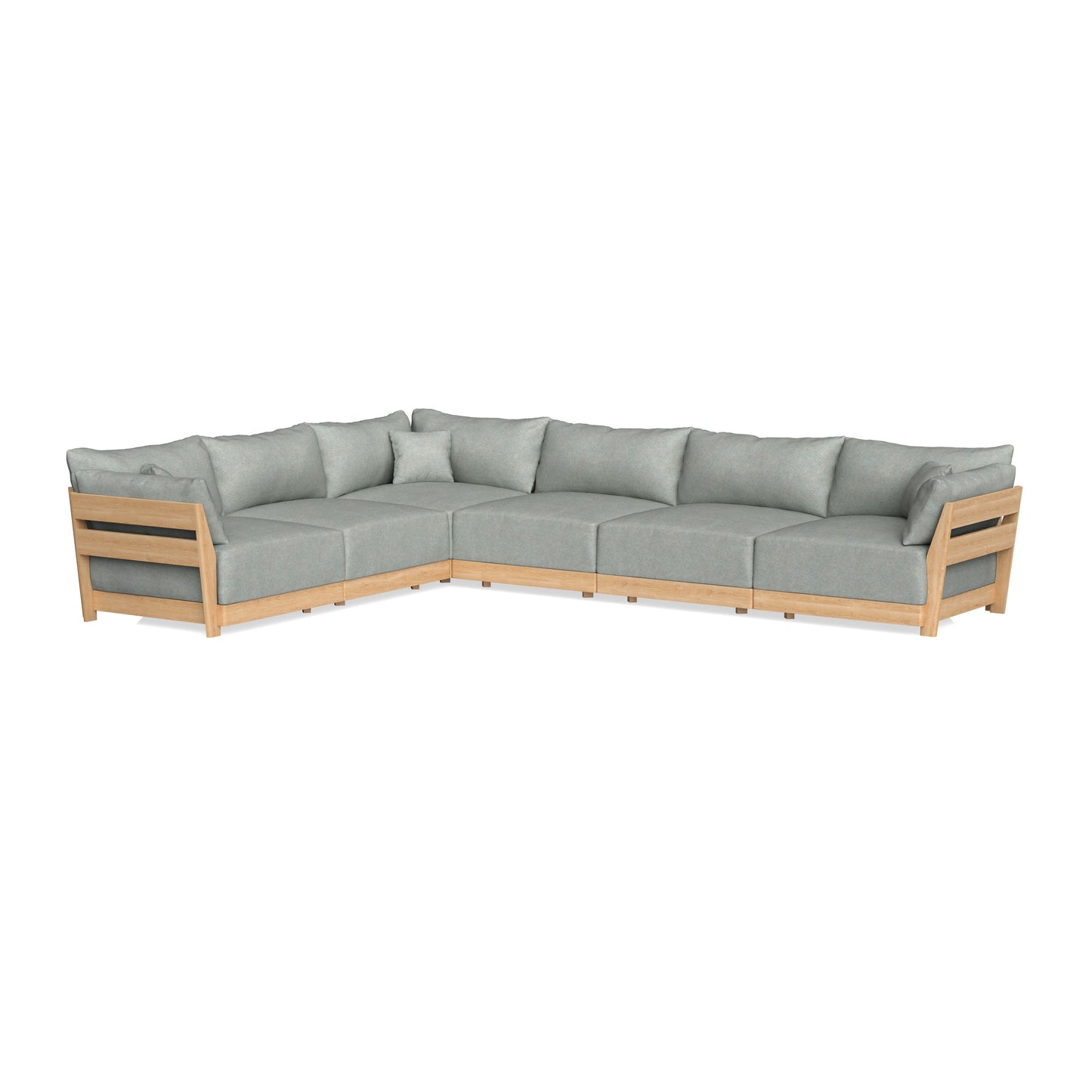Slipcover Only - Modular Bondi 6-Seater Corner Sectional in Spa