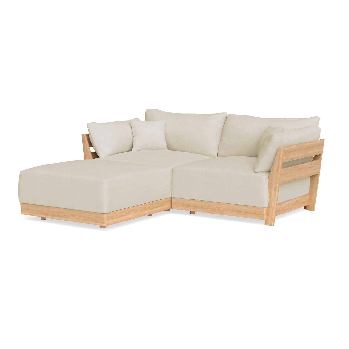 Slipcover Only - Modular Bondi 2-Seater Sectional in Mascarpone