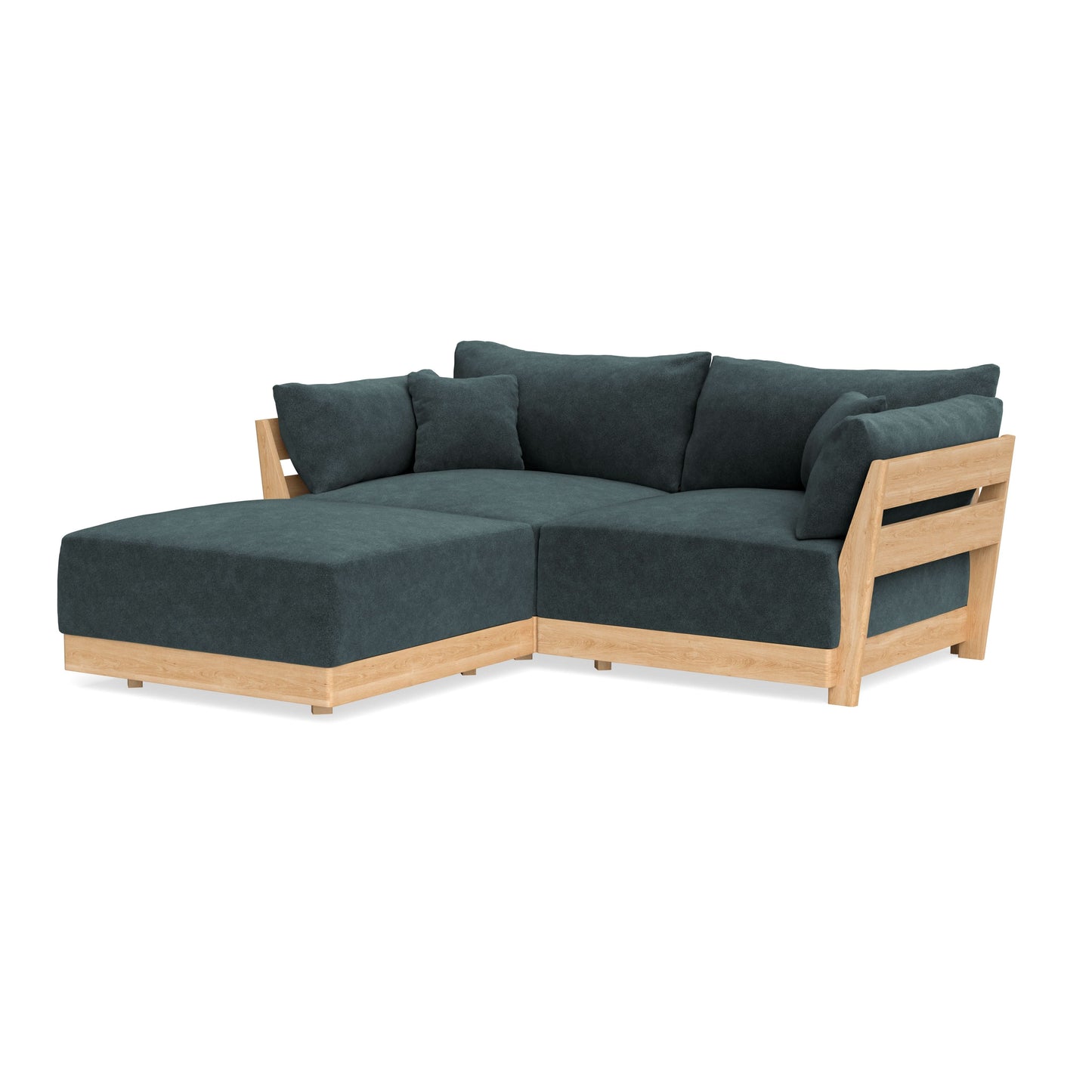 Slipcover Only - Modular Bondi 2-Seater Sectional in Nightfall