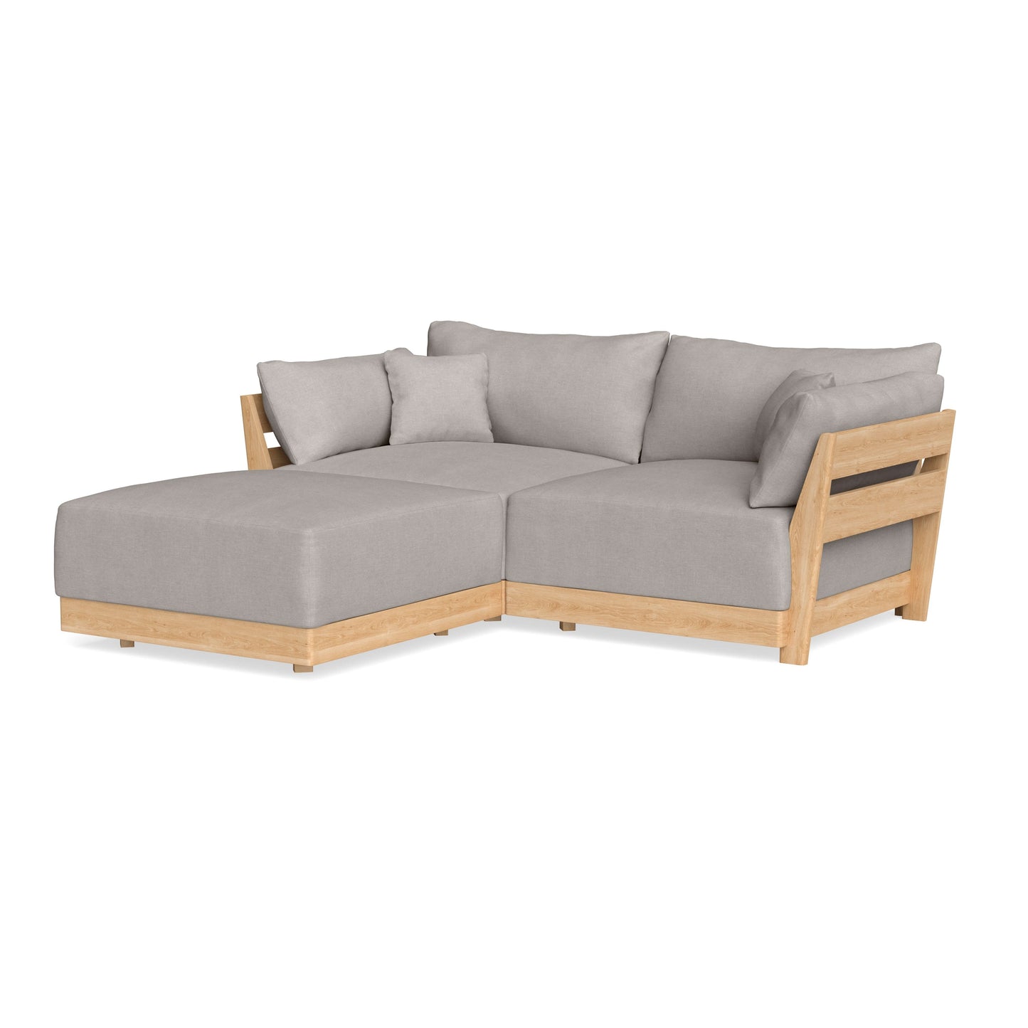 Slipcover Only - Modular Bondi 2-Seater Sectional in Cloud