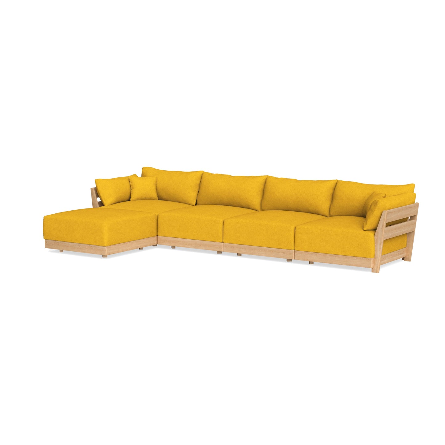 Slipcover Only - Modular Bondi 4-Seater Sectional in Sunflower