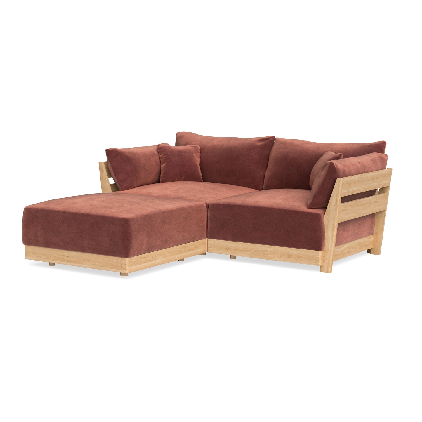 Slipcover Only - Modular Bondi 2-Seater Sectional in Spice