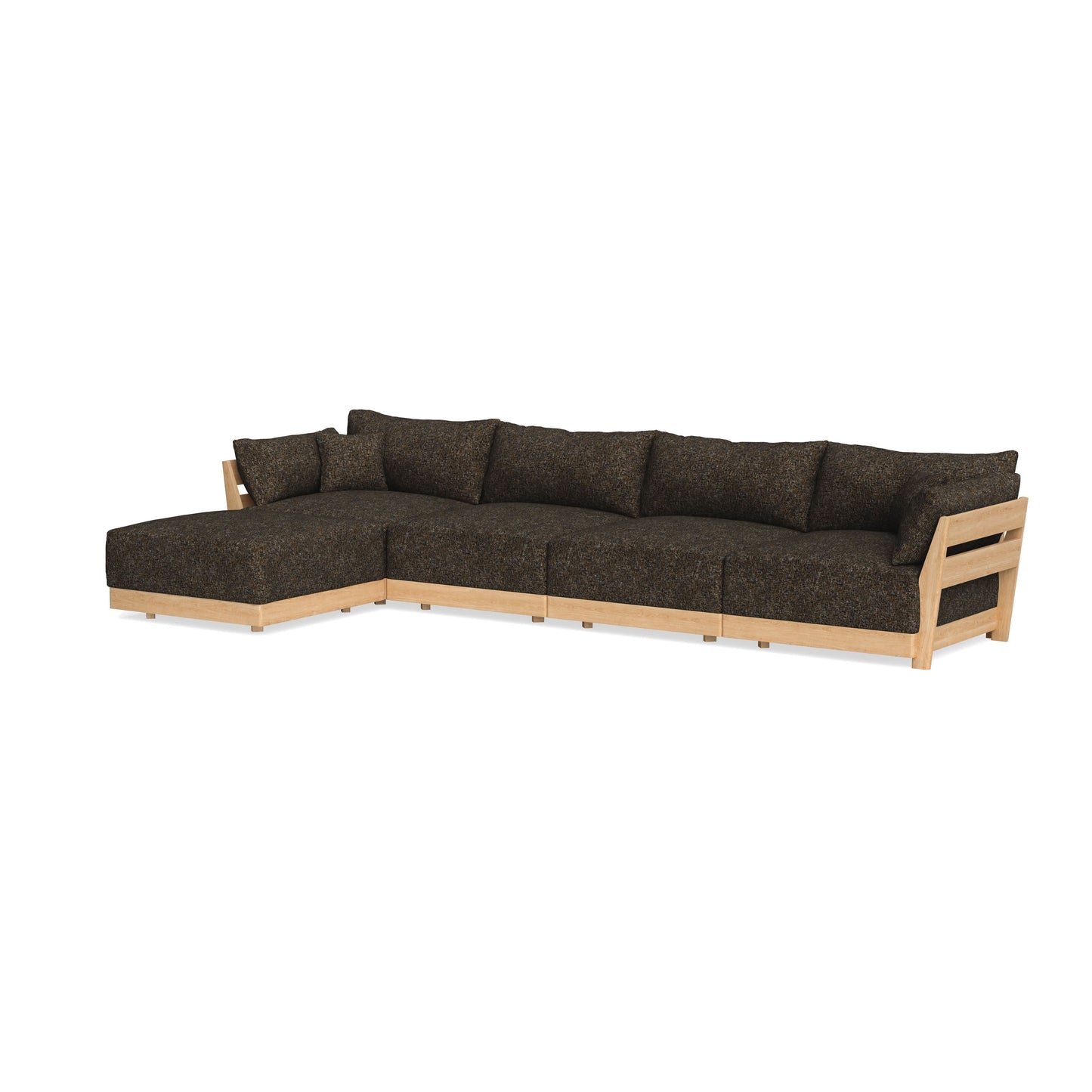 Slipcover Only - Modular Bondi 4-Seater Sectional in Phantom