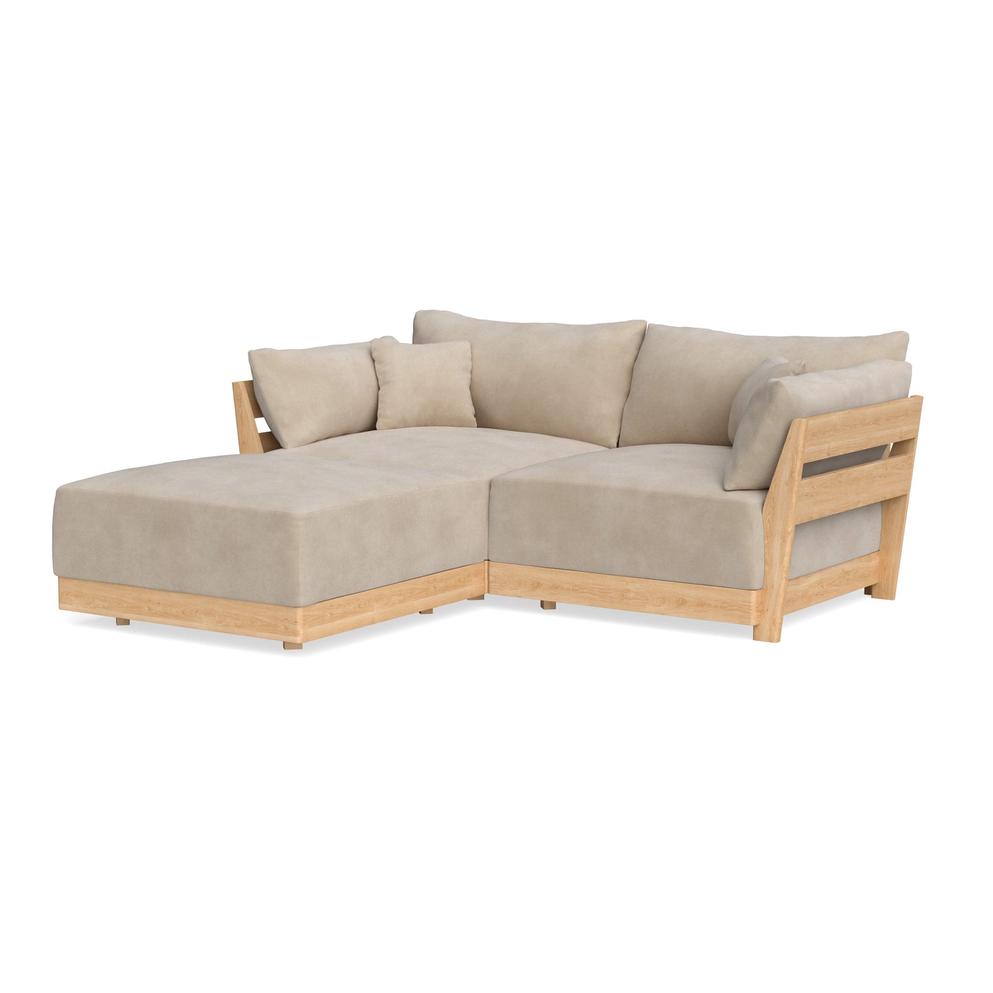 Slipcover Only - Modular Bondi 2-Seater Sectional in Oyster