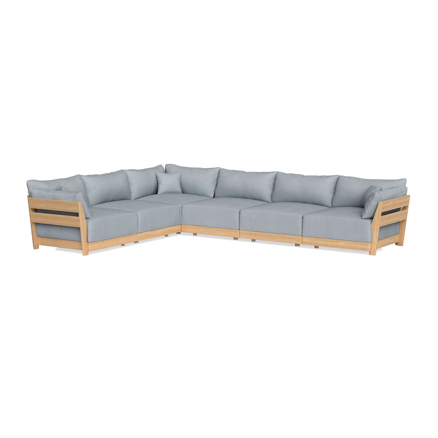 Slipcover Only - Modular Bondi 6-Seater Corner Sectional in Ash