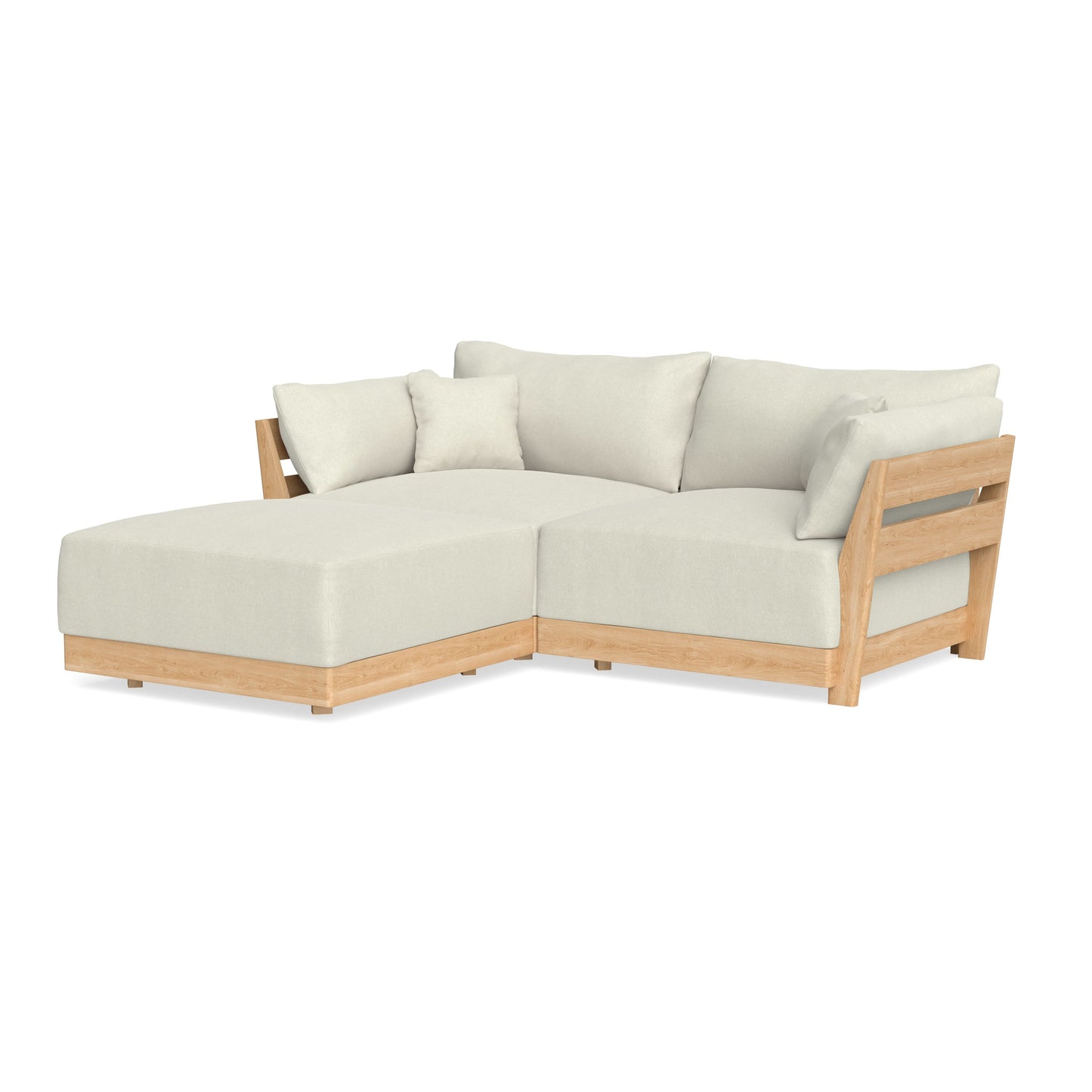 Slipcover Only - Modular Bondi 2-Seater Sectional in Eggshell
