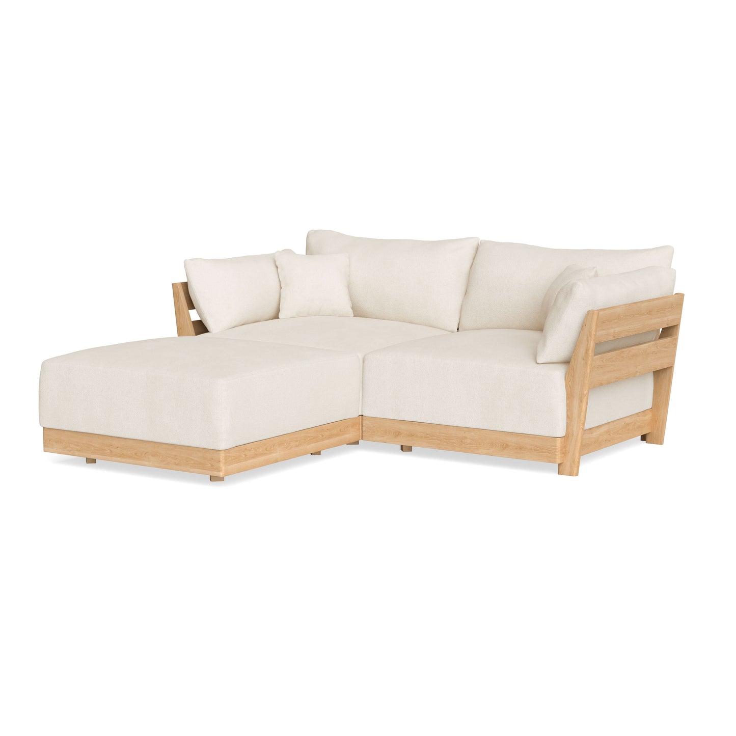 Slipcover Only - Modular Bondi 2-Seater Sectional in Powder