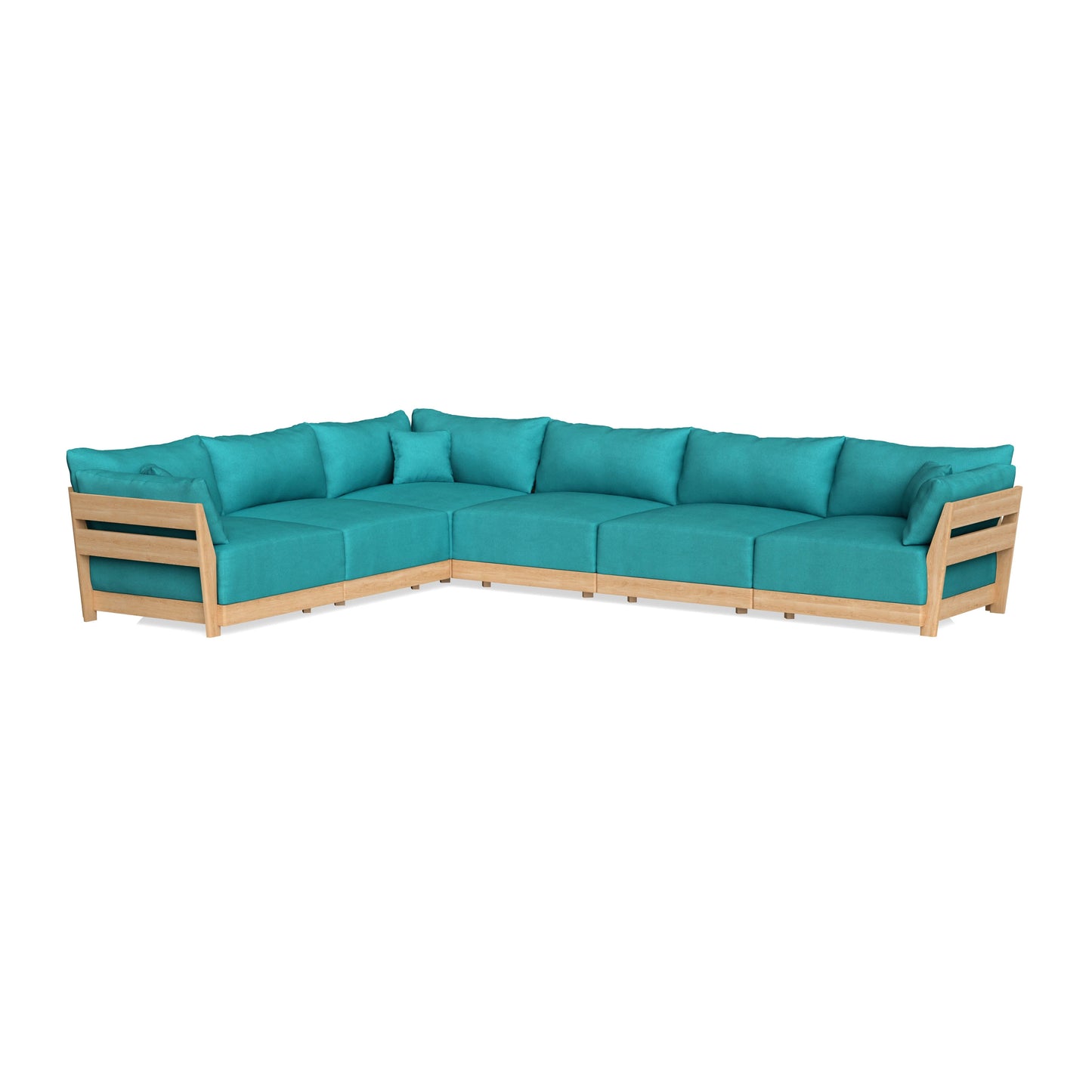 Slipcover Only - Modular Bondi 6-Seater Corner Sectional in Pool