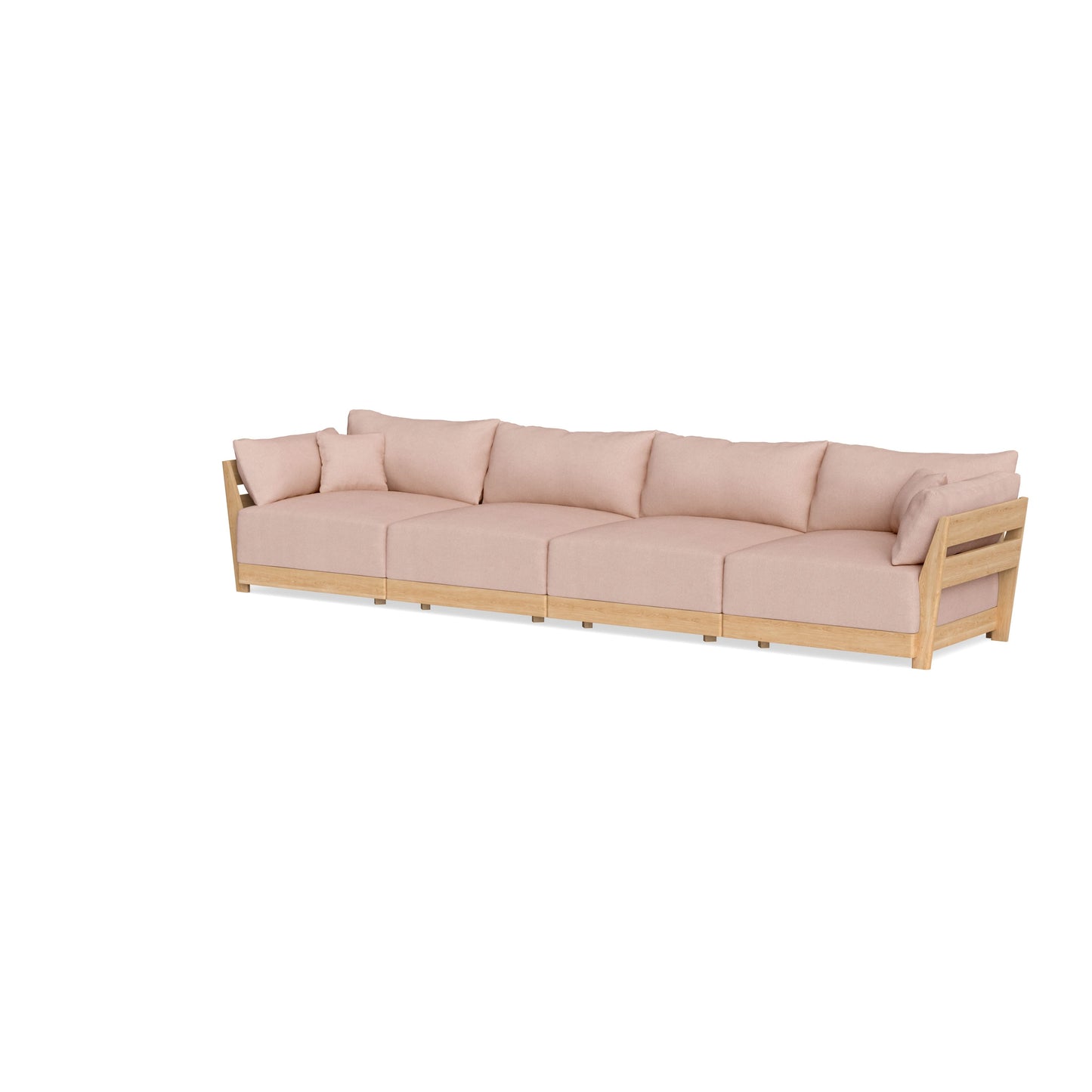 Slipcover Only - Modular Bondi 4-Seater Sofa in Rose Quartz