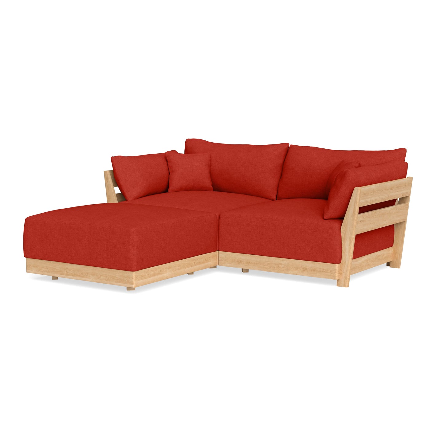 Slipcover Only - Modular Bondi 2-Seater Sectional in Cayenne
