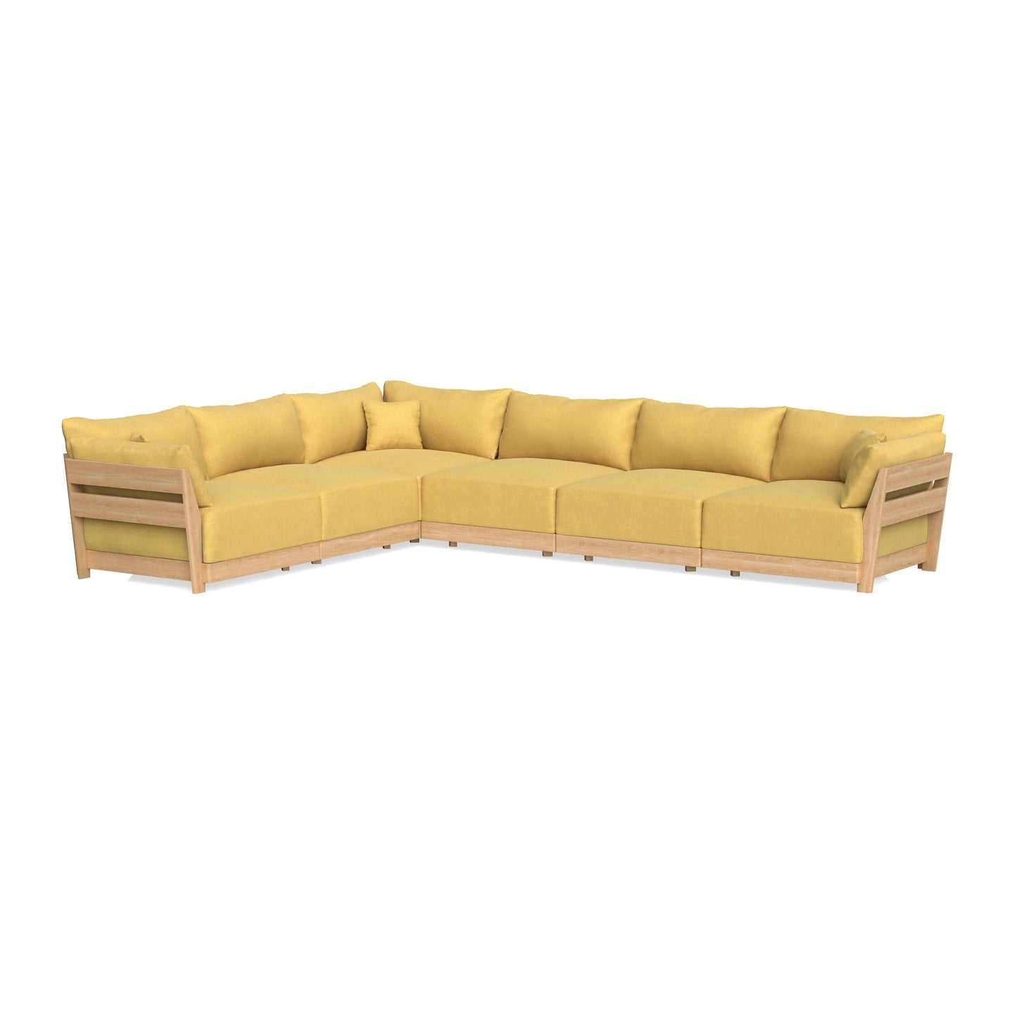 Slipcover Only - Modular Bondi 6-Seater Corner Sectional in Goldenrod