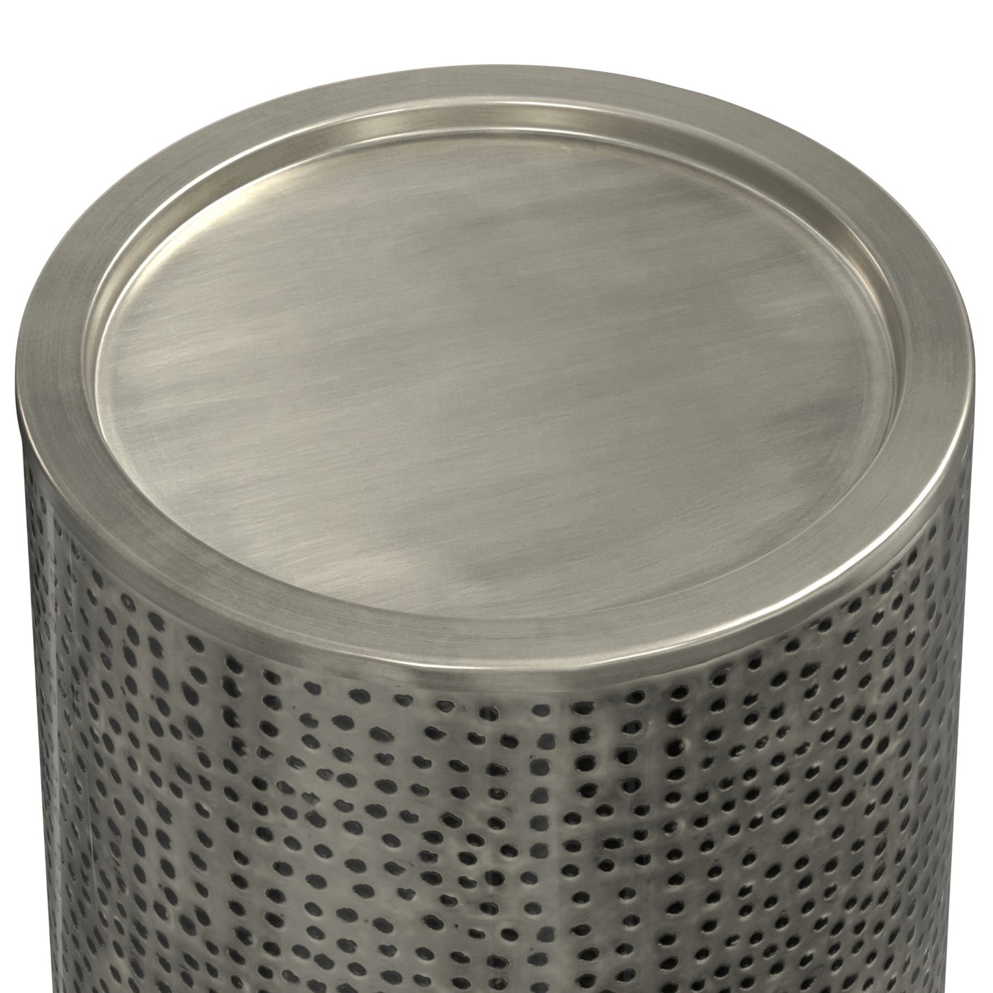 Hyperion Side Table with Round Cylinder Shape