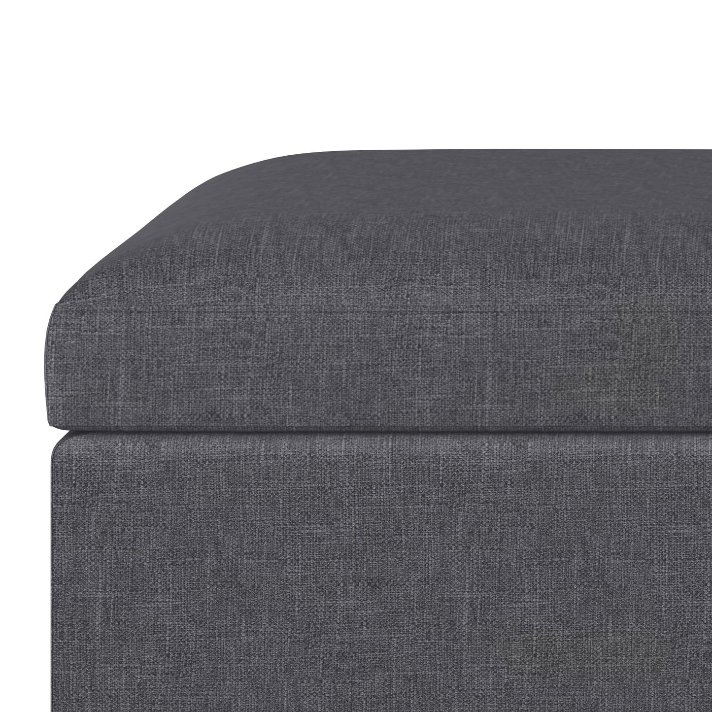 Untamed Upholstered Ottoman with Flip Top Storage and Wood Frame