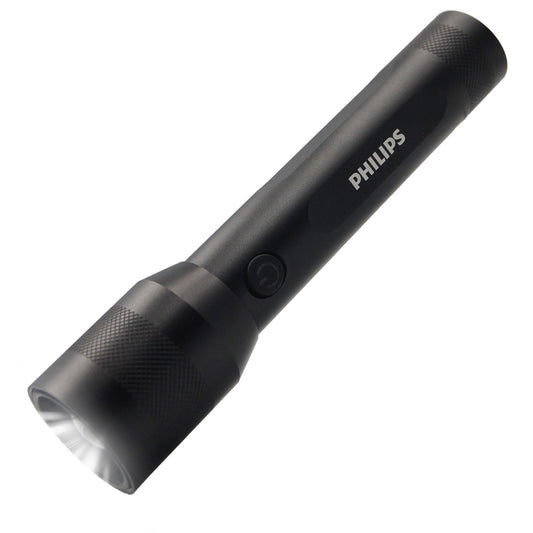 Philips Rechargeable LED 1000 Lumens Flashlight with Adjustable Focus (Black)