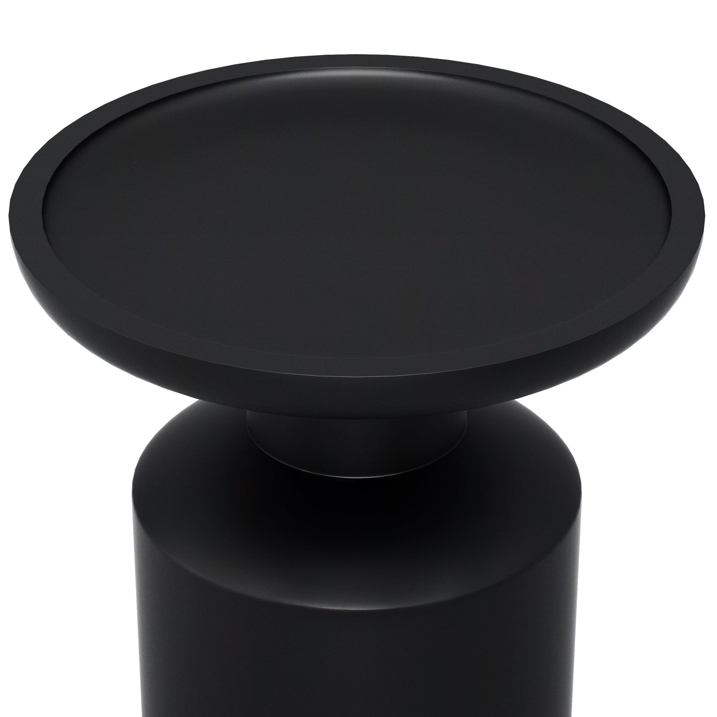 Focus Wooden Accent Table with Round Top