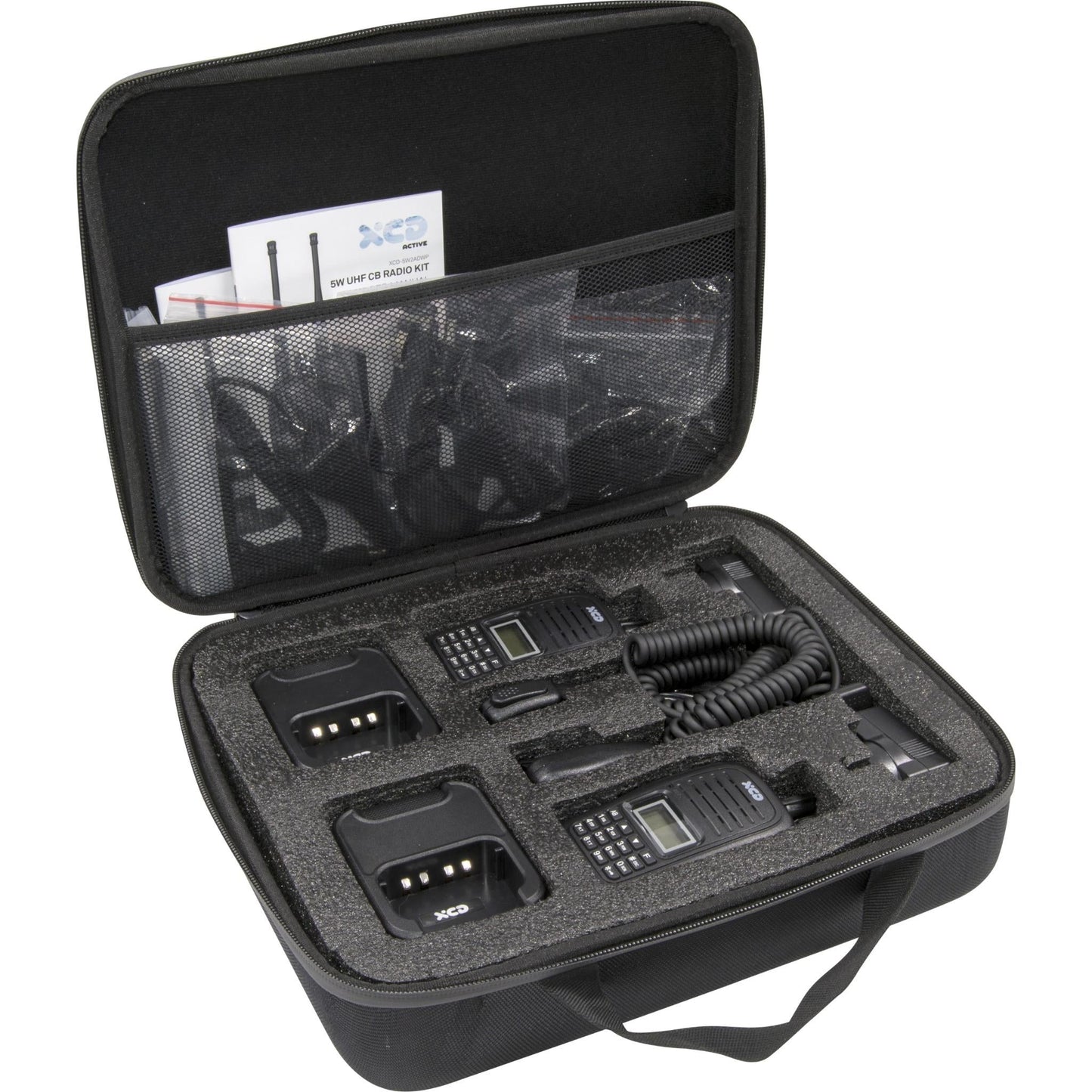 XCD 5W Handheld CB Radio Adventure Kit (Twin Pack)