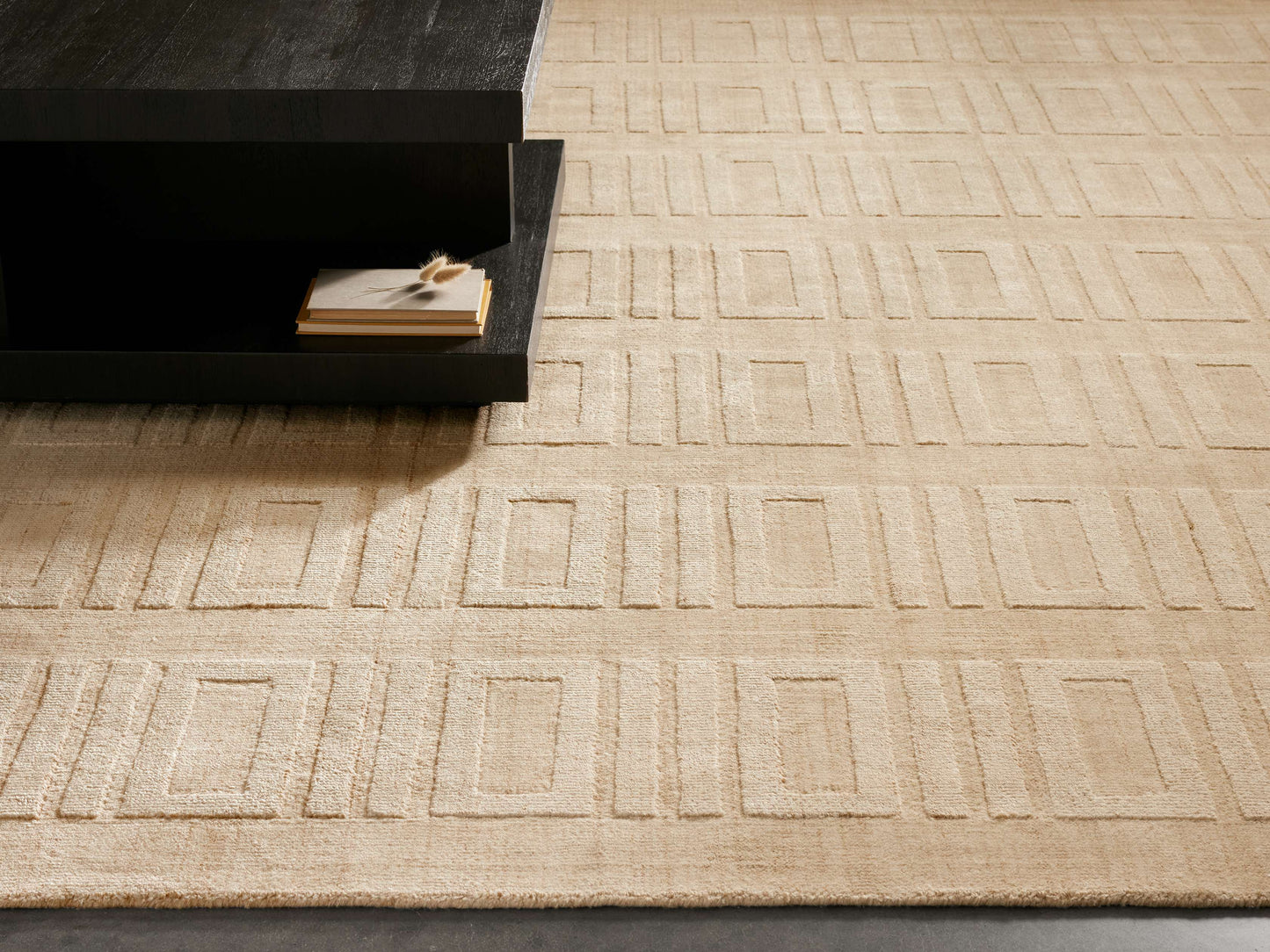 Geo Hand-Knotted Rug