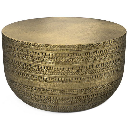 Imagination Large Round-Shaped Metal Coffee Table