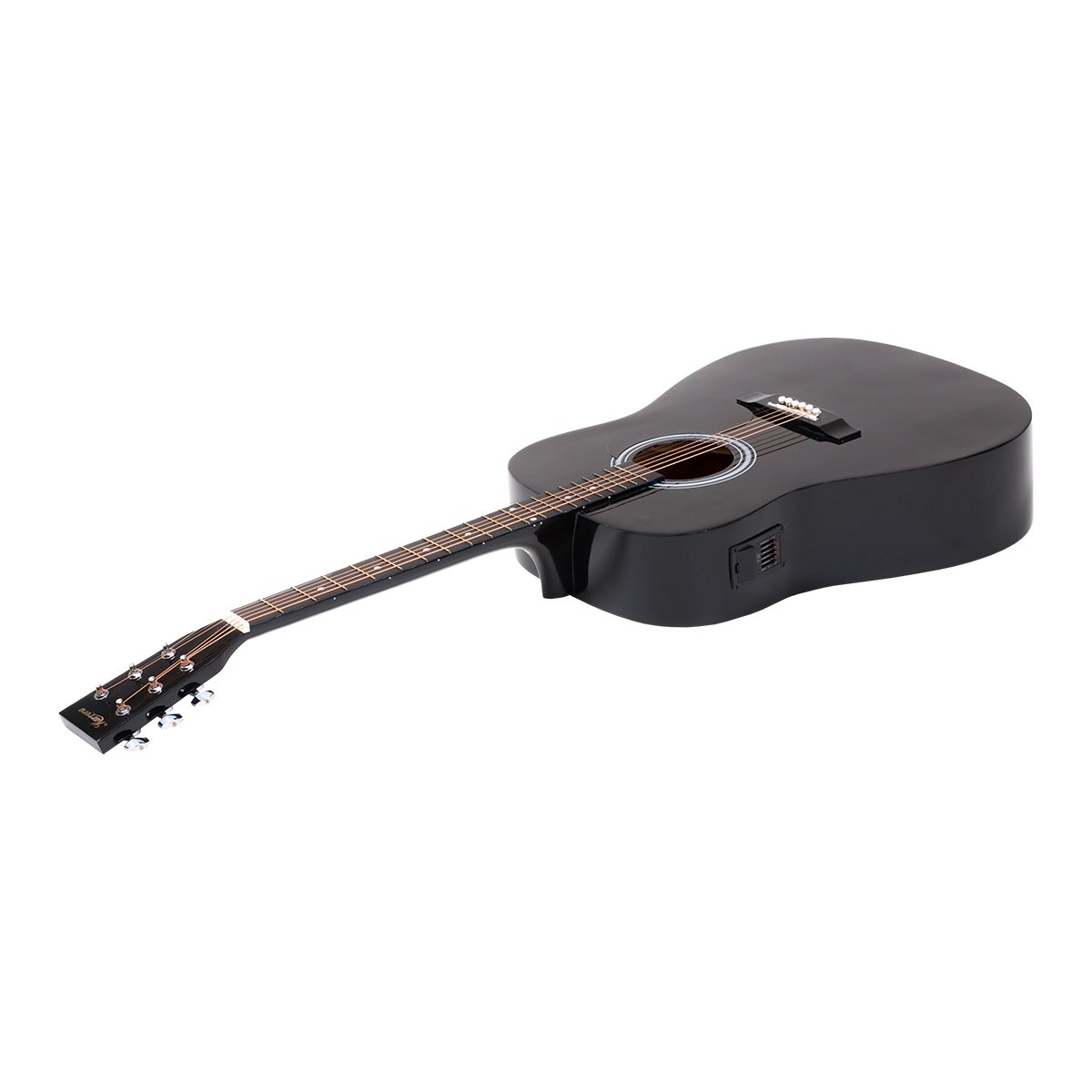 Karrera Electronic Acoustic Guitar 41in  (Black)