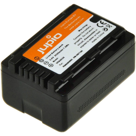 Jupio Li-Ion 3.6V 2020mAh Rechargeable Battery For Panasonic VW-VBT190 Cam