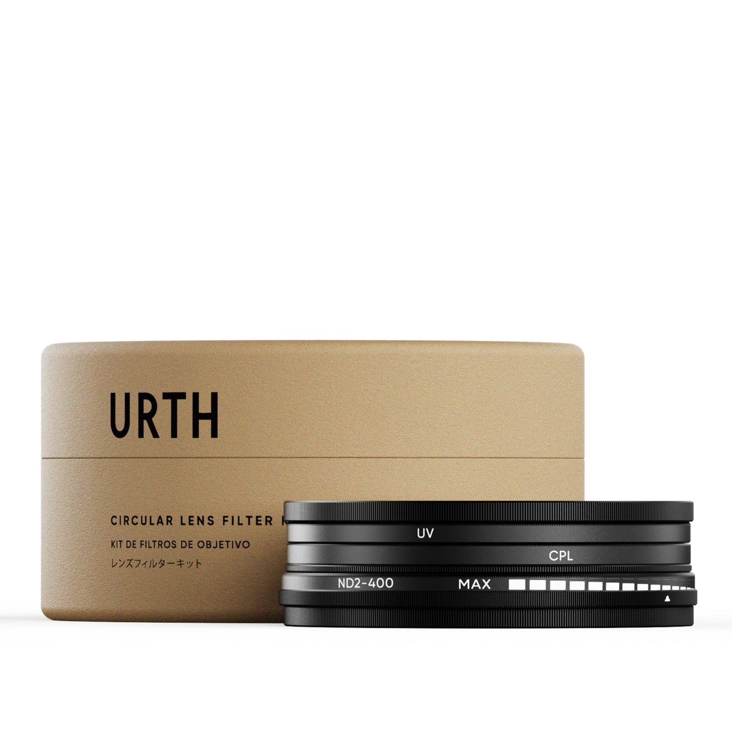 Urth 67mm UV, Circular Polarizing (CPL), ND2-400 Lens Filter Kit