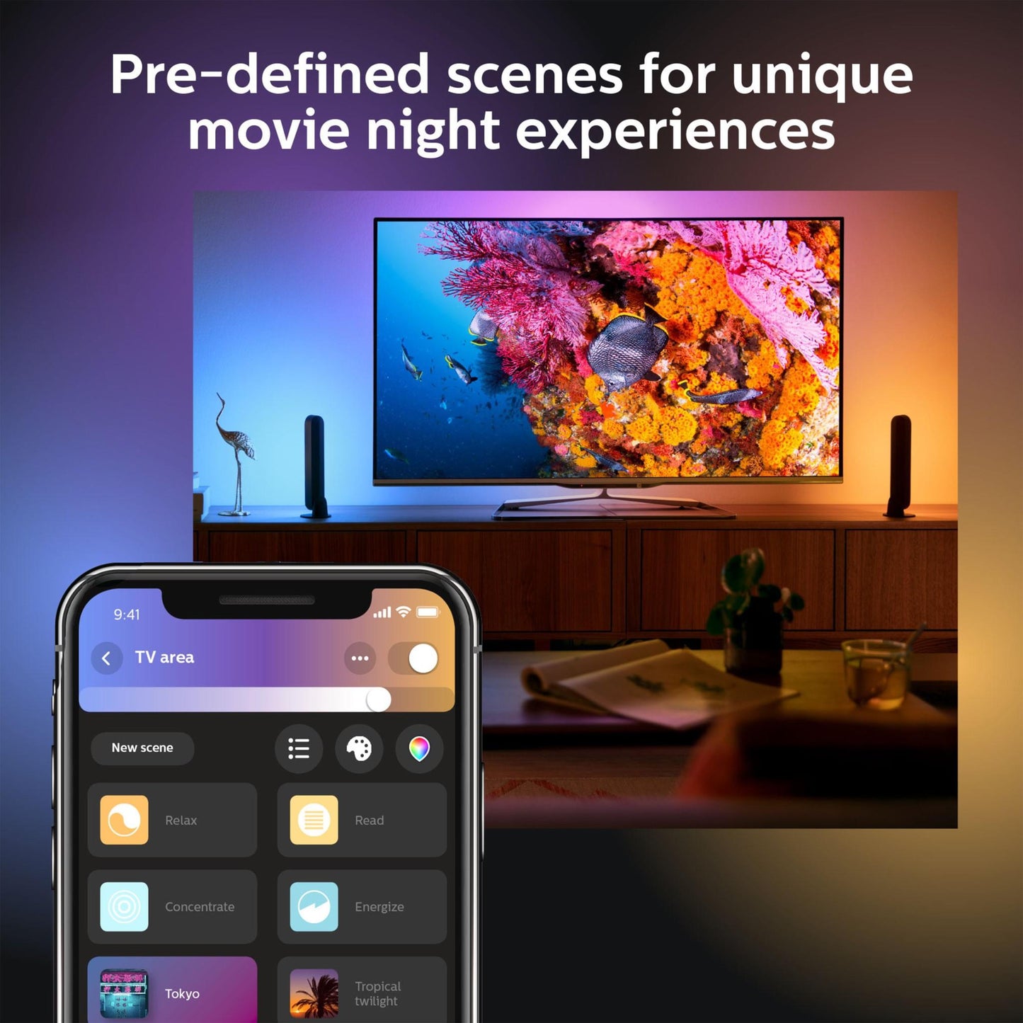Philips Hue Play Smart Light Bar Double Pack (Black)