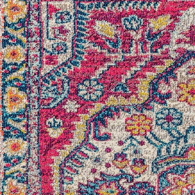 Bohemian FLAIR Boho Vintage Medallion Area Rug