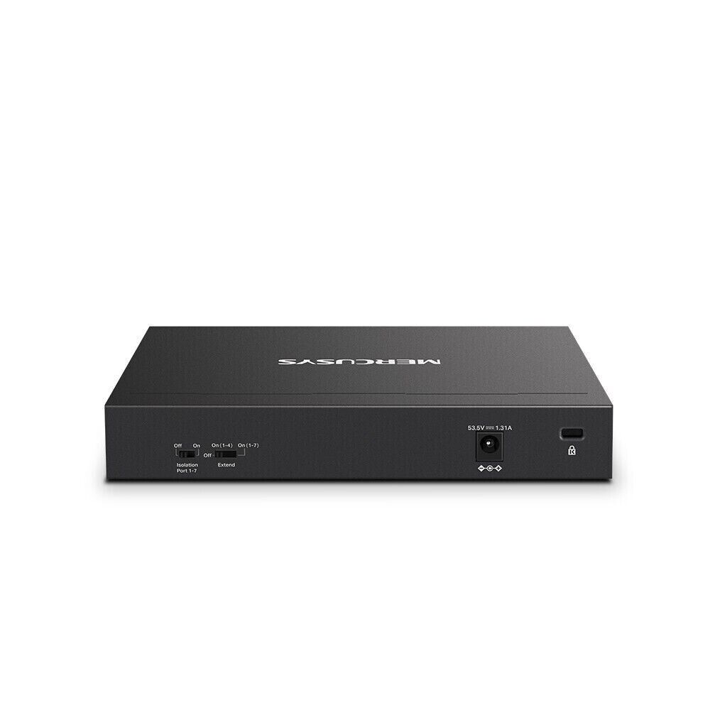 Mercusys MS108GP 8-Port Gigabit Desktop Switch with 7-Port PoE+ Long Range 65W