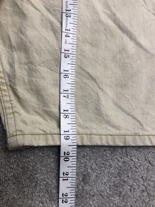 Wrangler Shorts Mens 32R Beige 606W1KH Bermuda Outdoor Workwear 100% Cotton