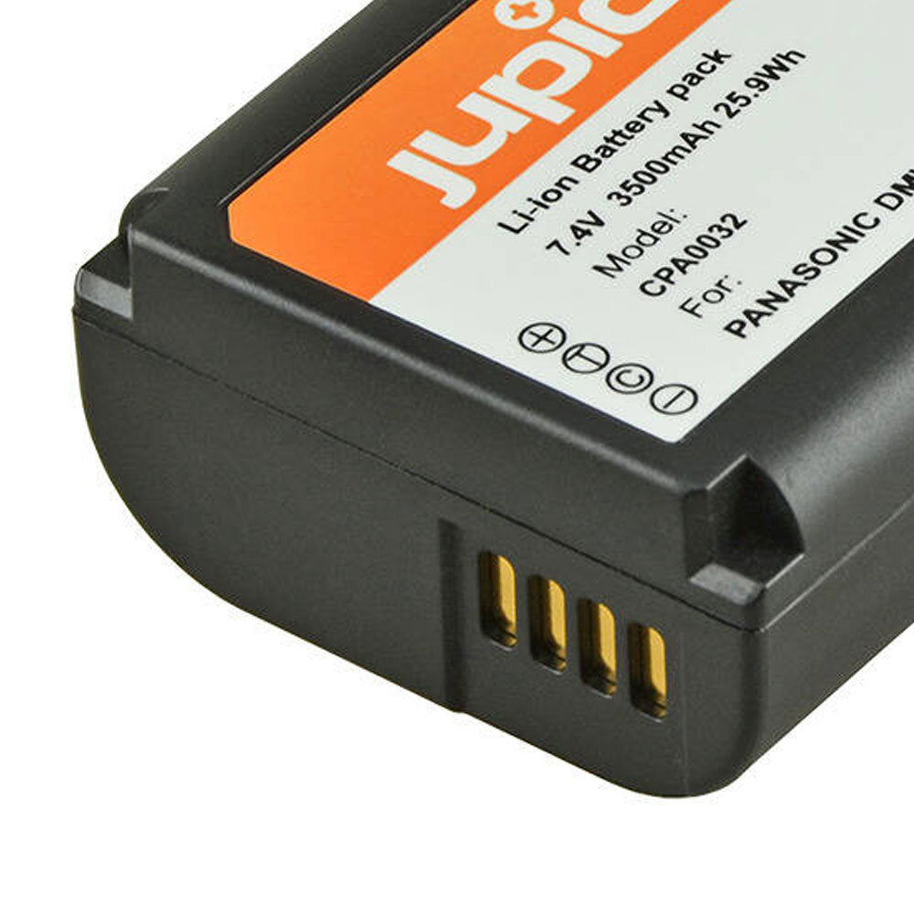 Jupio Li-Ion 7.4V 3500mAh Rechargeable Battery For Panasonic DMW-BLJ13E Cam
