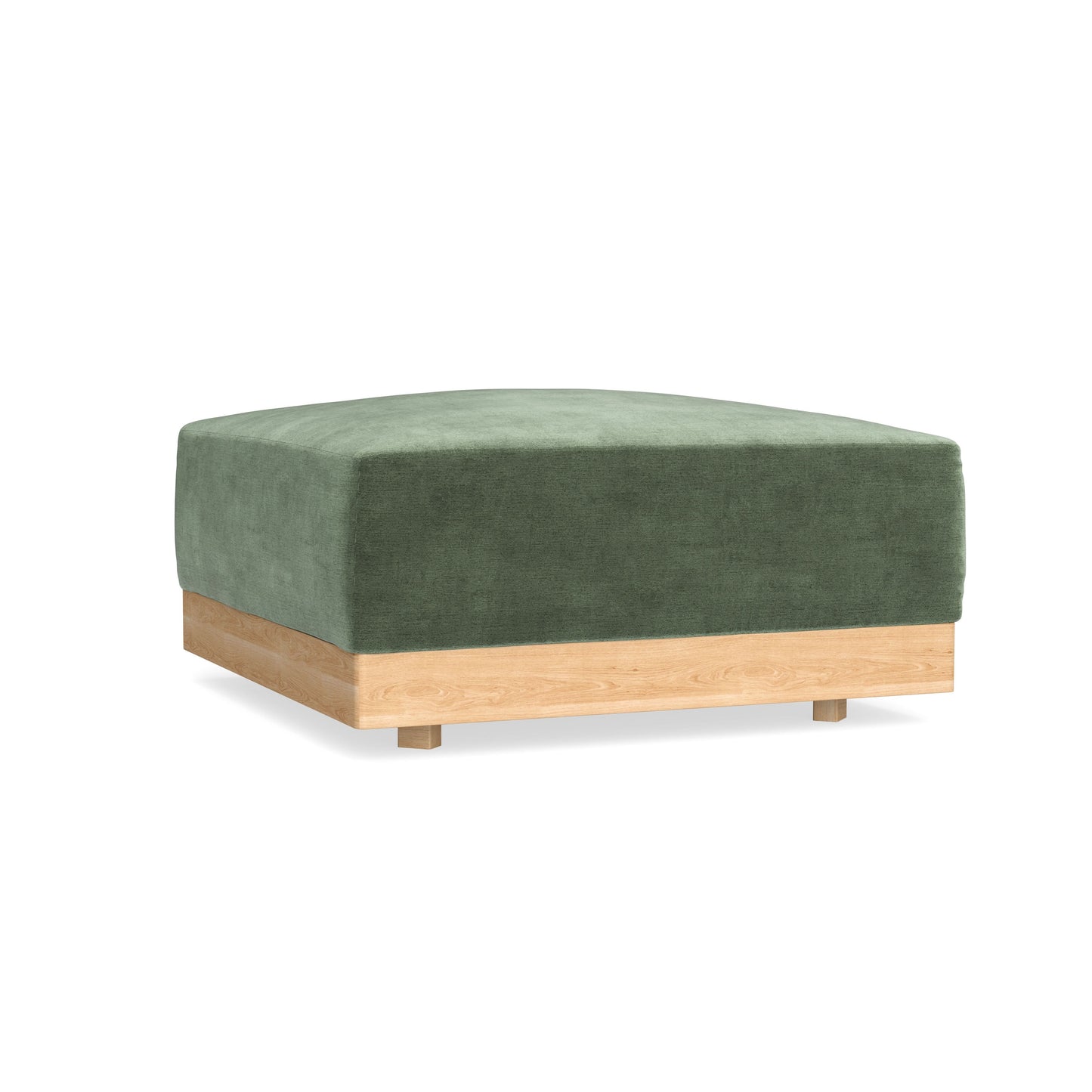 Slipcover Only - Modular Bondi Ottoman in Rosemary