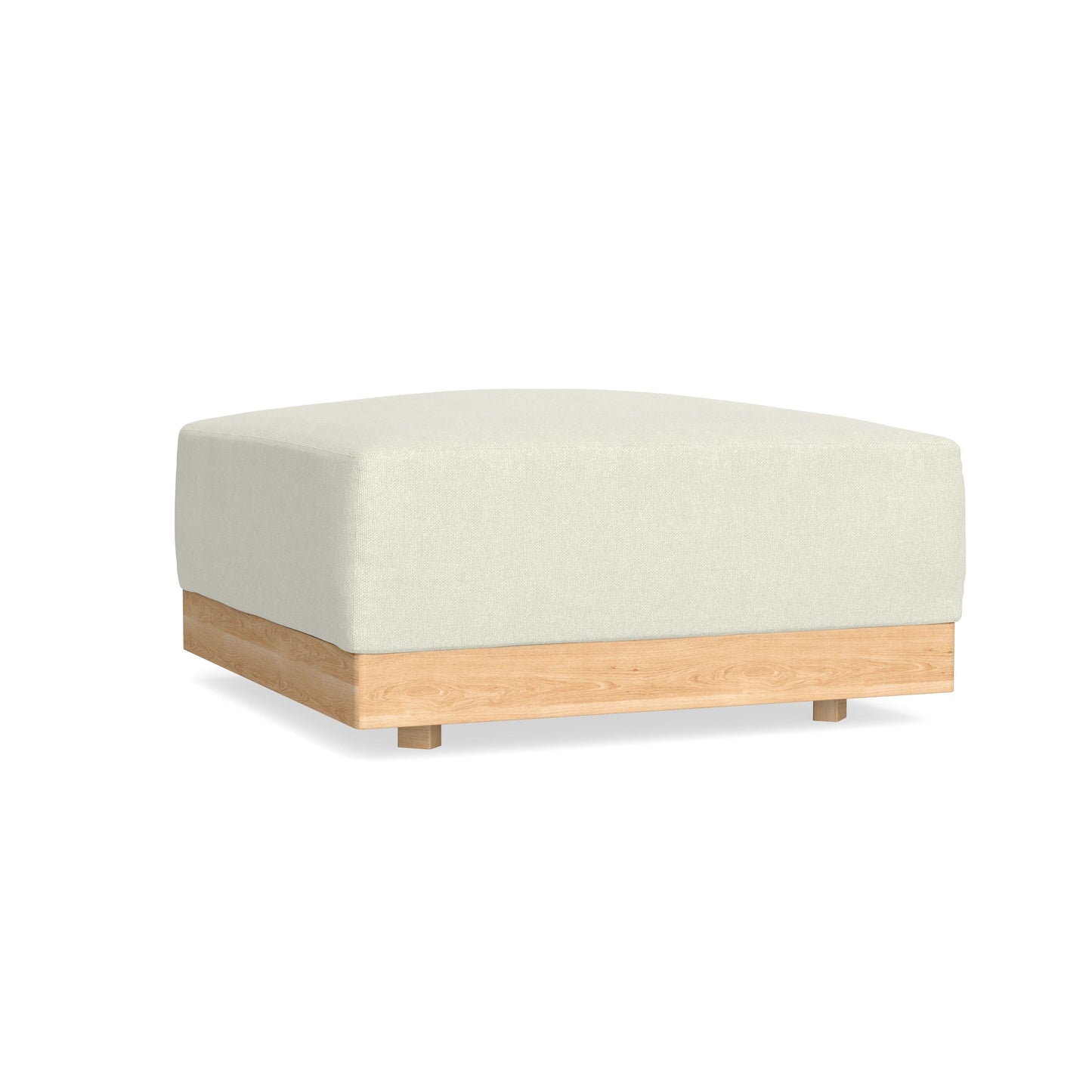 Slipcover Only - Modular Bondi Ottoman in Eggshell