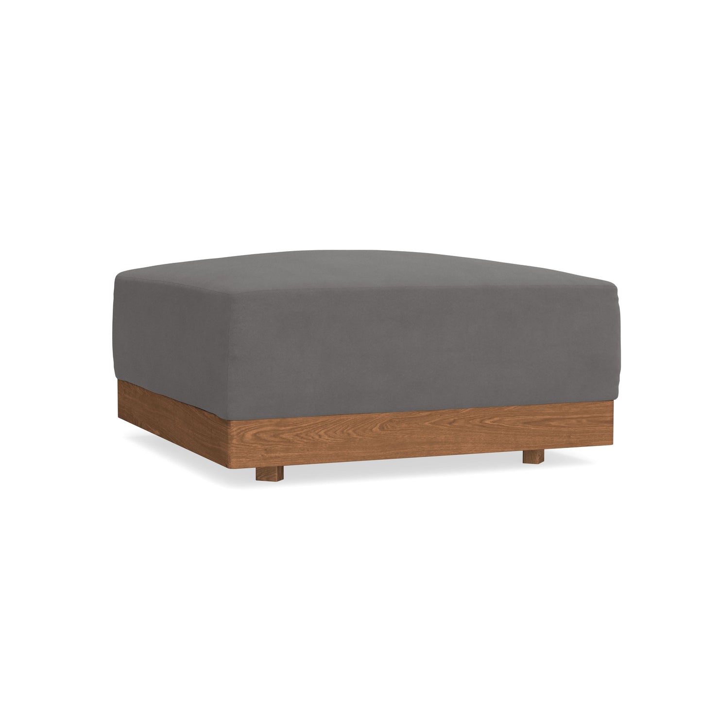 Modular Bondi Espresso Ottoman in Burnt Ember | Classic Blend
