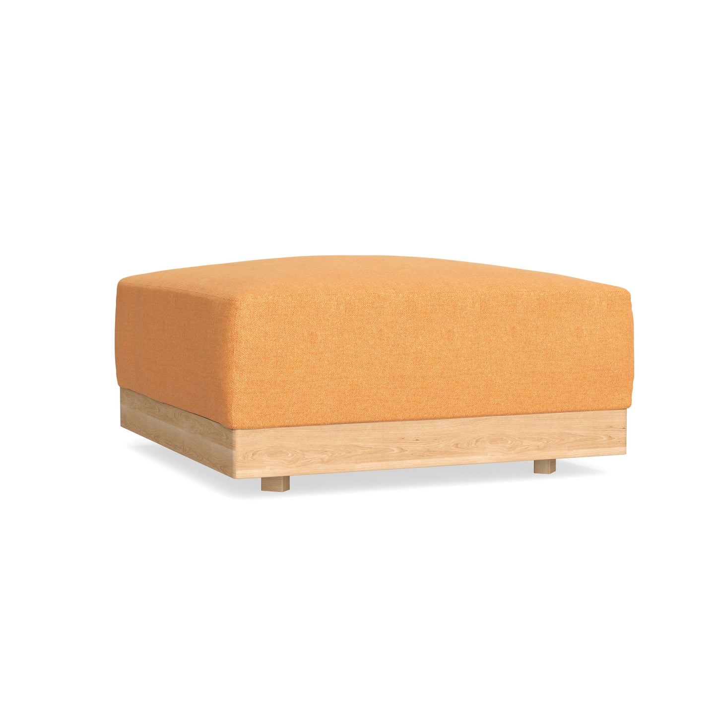 Slipcover Only - Modular Bondi Ottoman in Tangerine