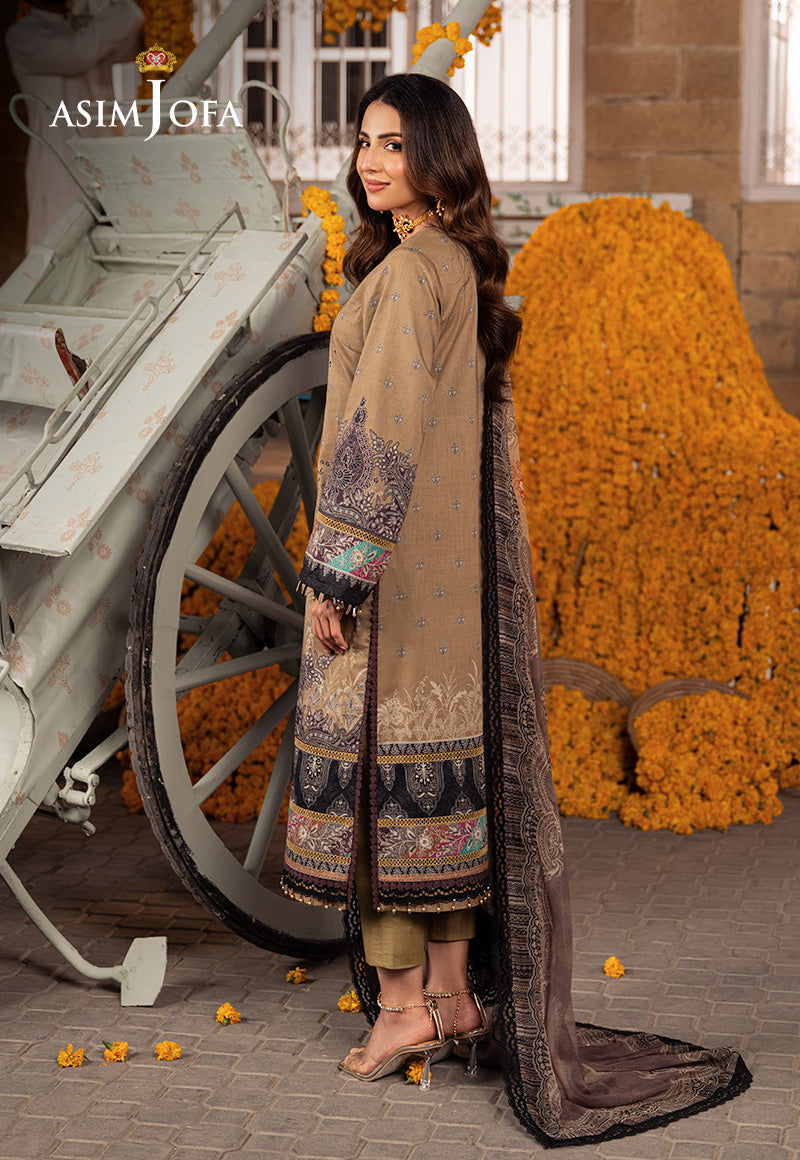 AJARP-16 PRINTED LAWN 3 PCS