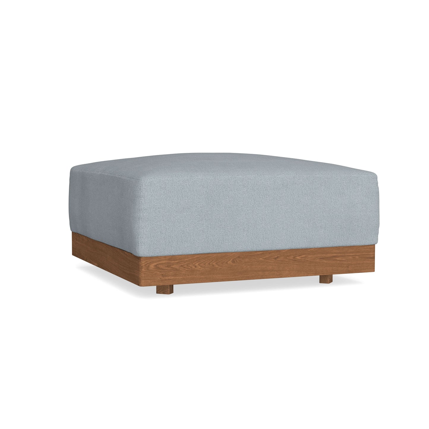 Modular Bondi Espresso Ottoman in Ash | Classic Blend